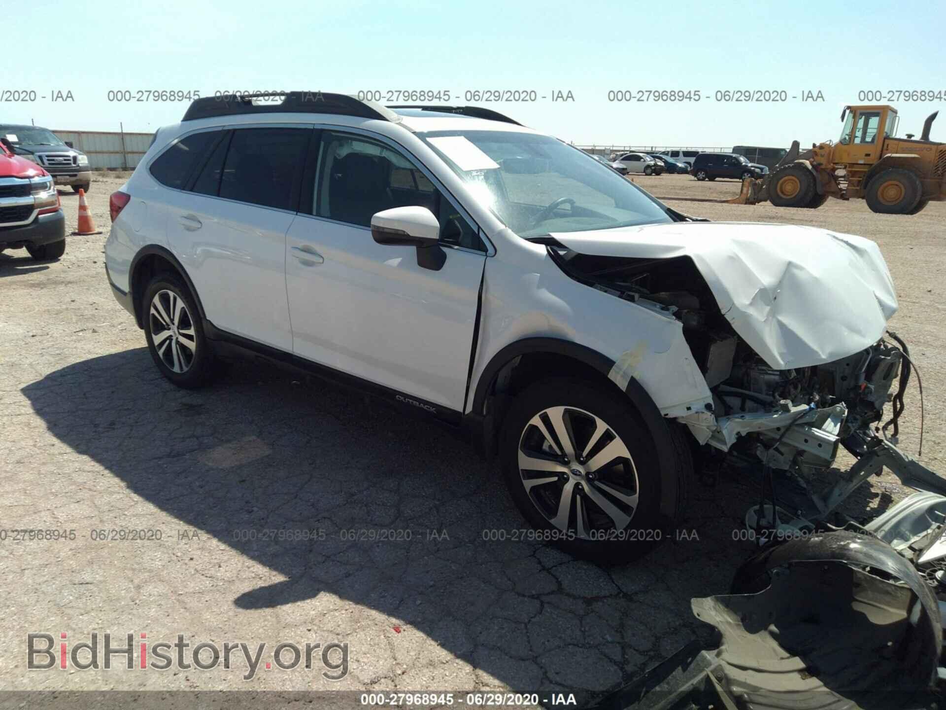 Photo 4S4BSANCXK3224658 - SUBARU OUTBACK 2019