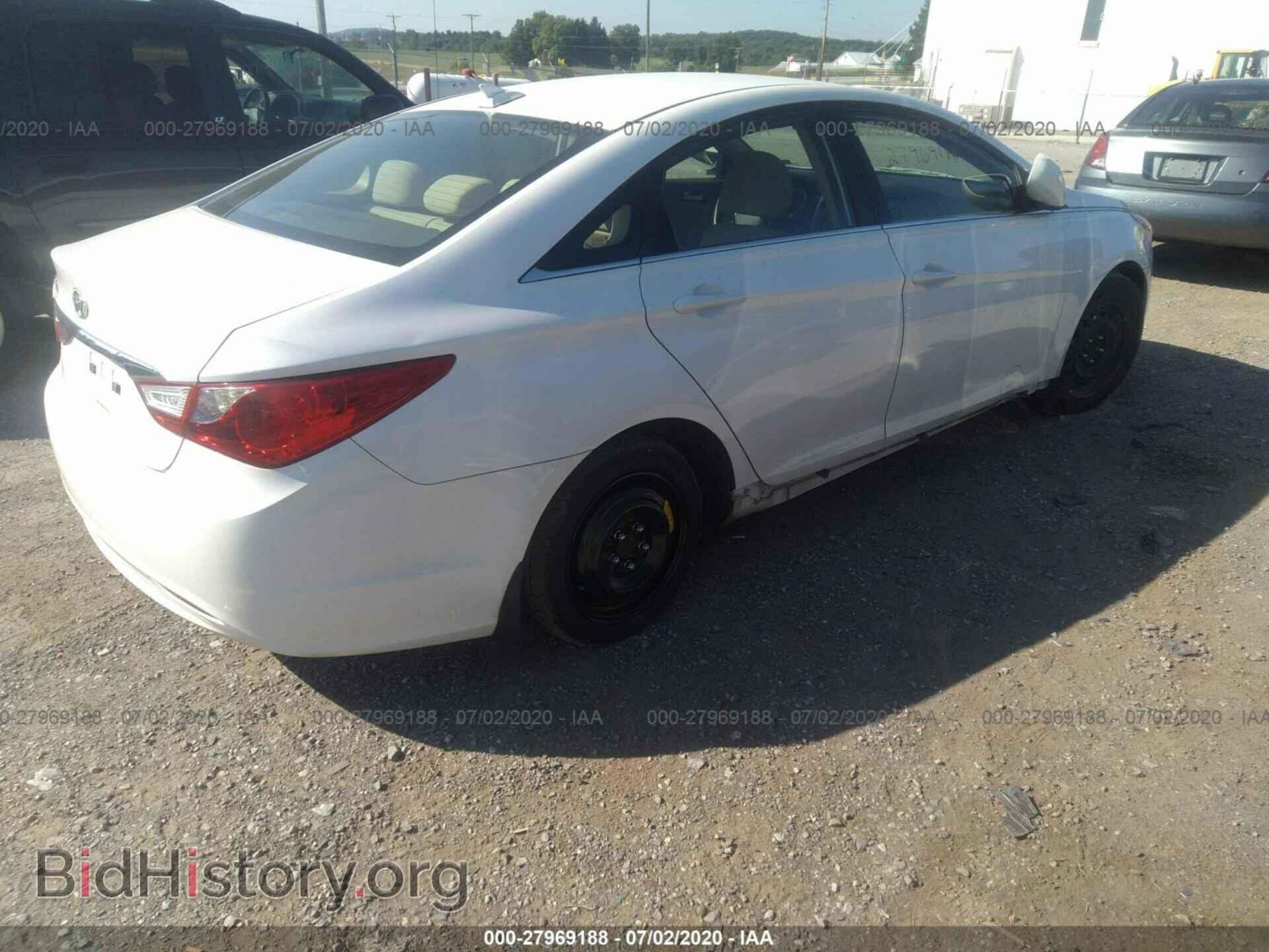 2012 HYUNDAI SONATA - VIN: 5NPEB4AC5CH427732 - Фото 4