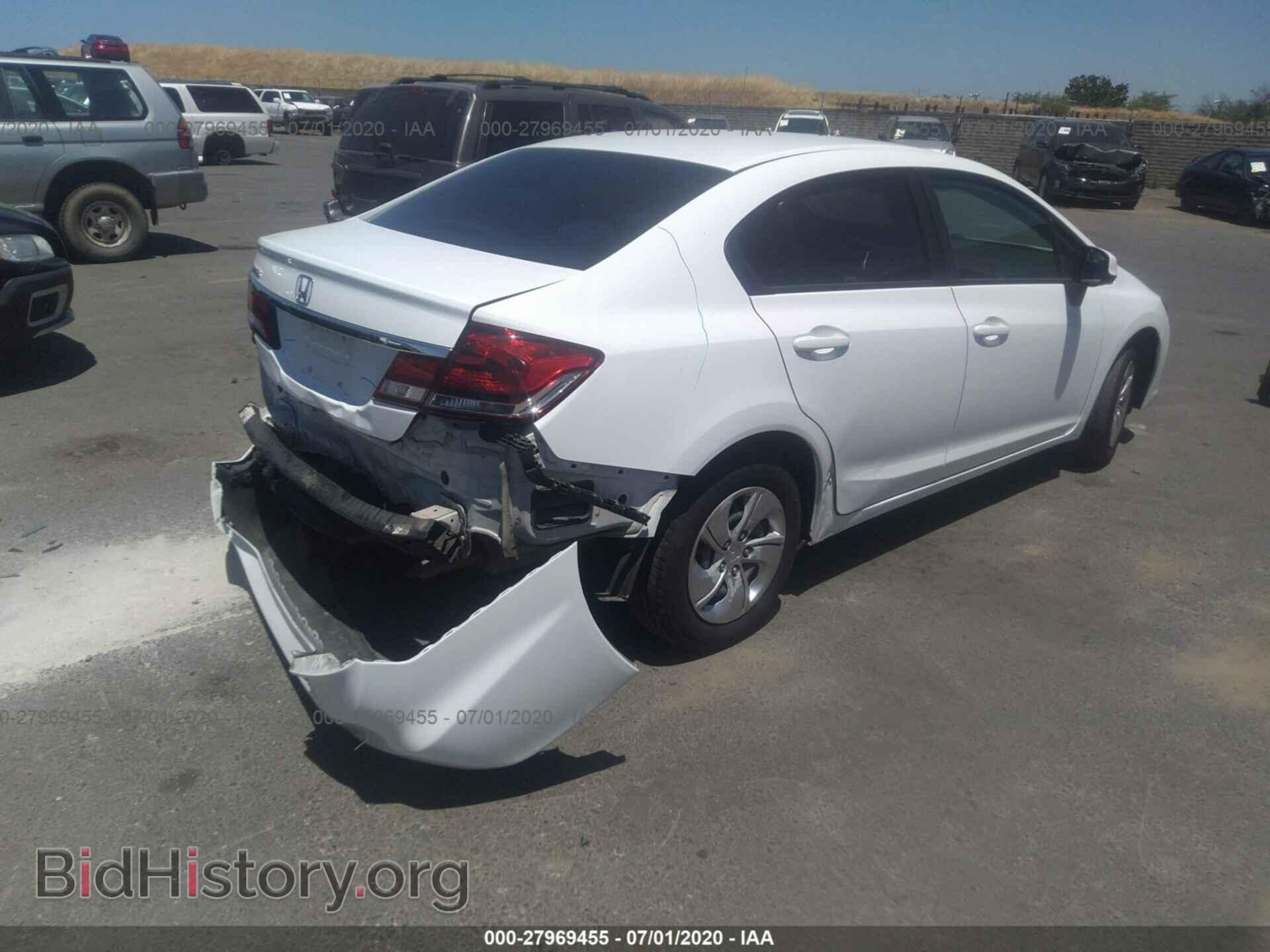 2013 HONDA CIVIC - VIN: 19XFB2F56DE249418 - Фото 4