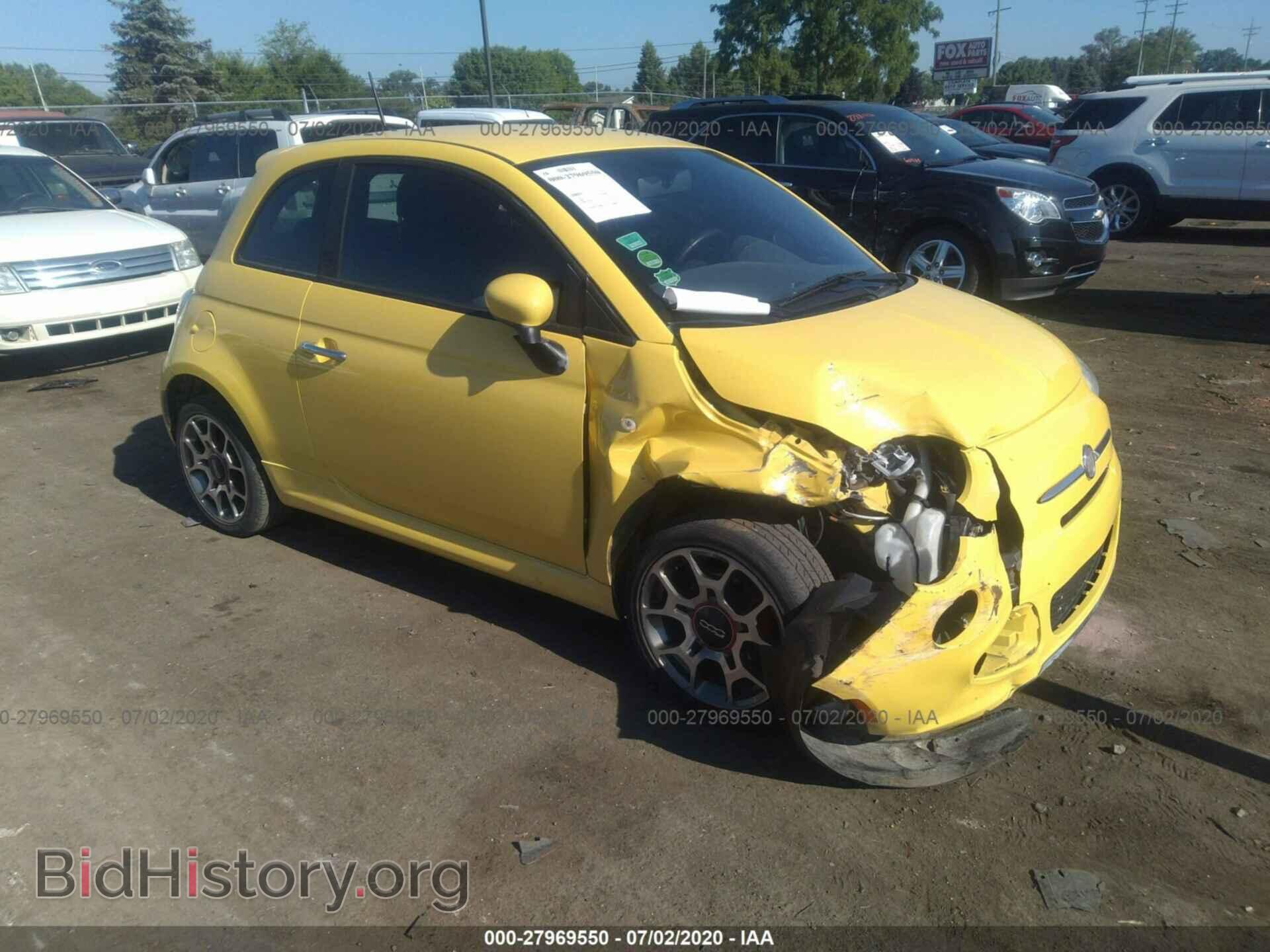 Фотография 3C3CFFBR9CT182044 - FIAT 500 2012