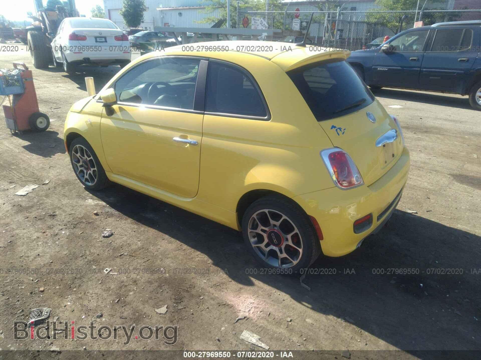 2012 FIAT 500 - VIN: 3C3CFFBR9CT182044 - Фото 3