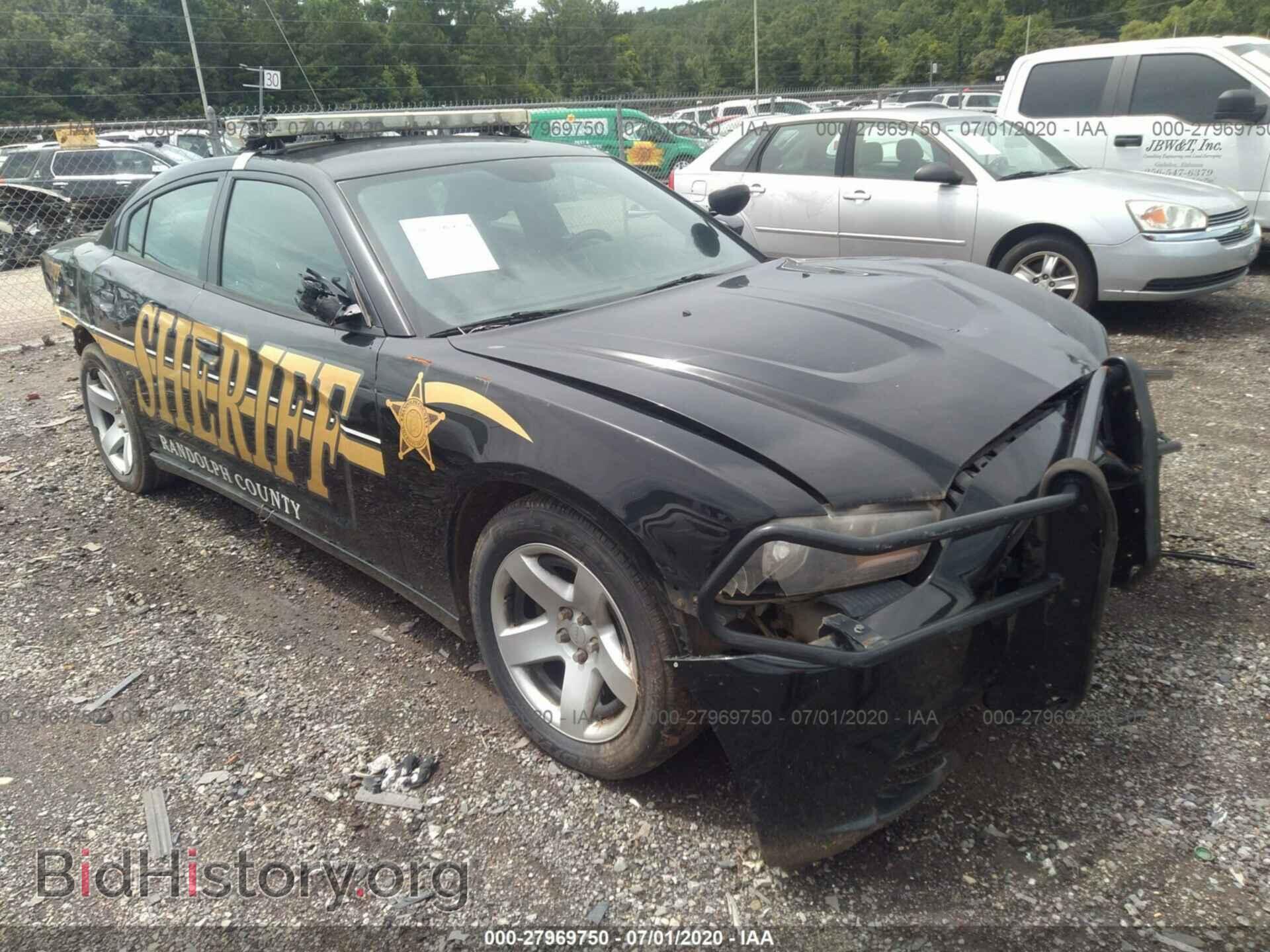 Фотография 2C3CDXAT2DH722305 - DODGE CHARGER 2013