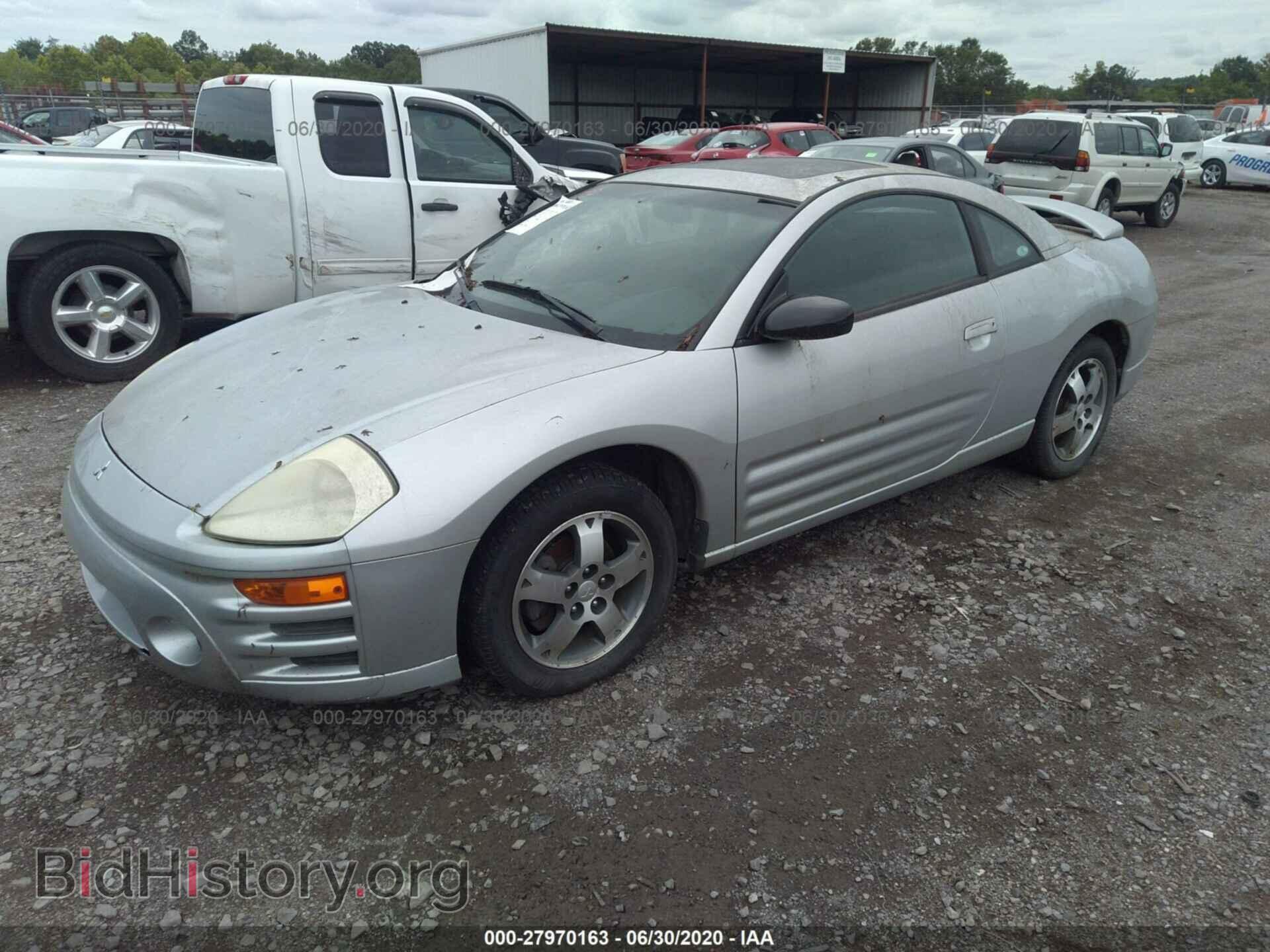 2003 MITSUBISHI ECLIPSE - VIN: 4A3AC44G23E048954 - Фото 2