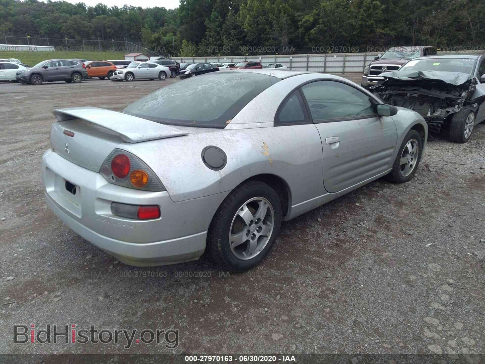 2003 MITSUBISHI ECLIPSE - VIN: 4A3AC44G23E048954 - Фото 4