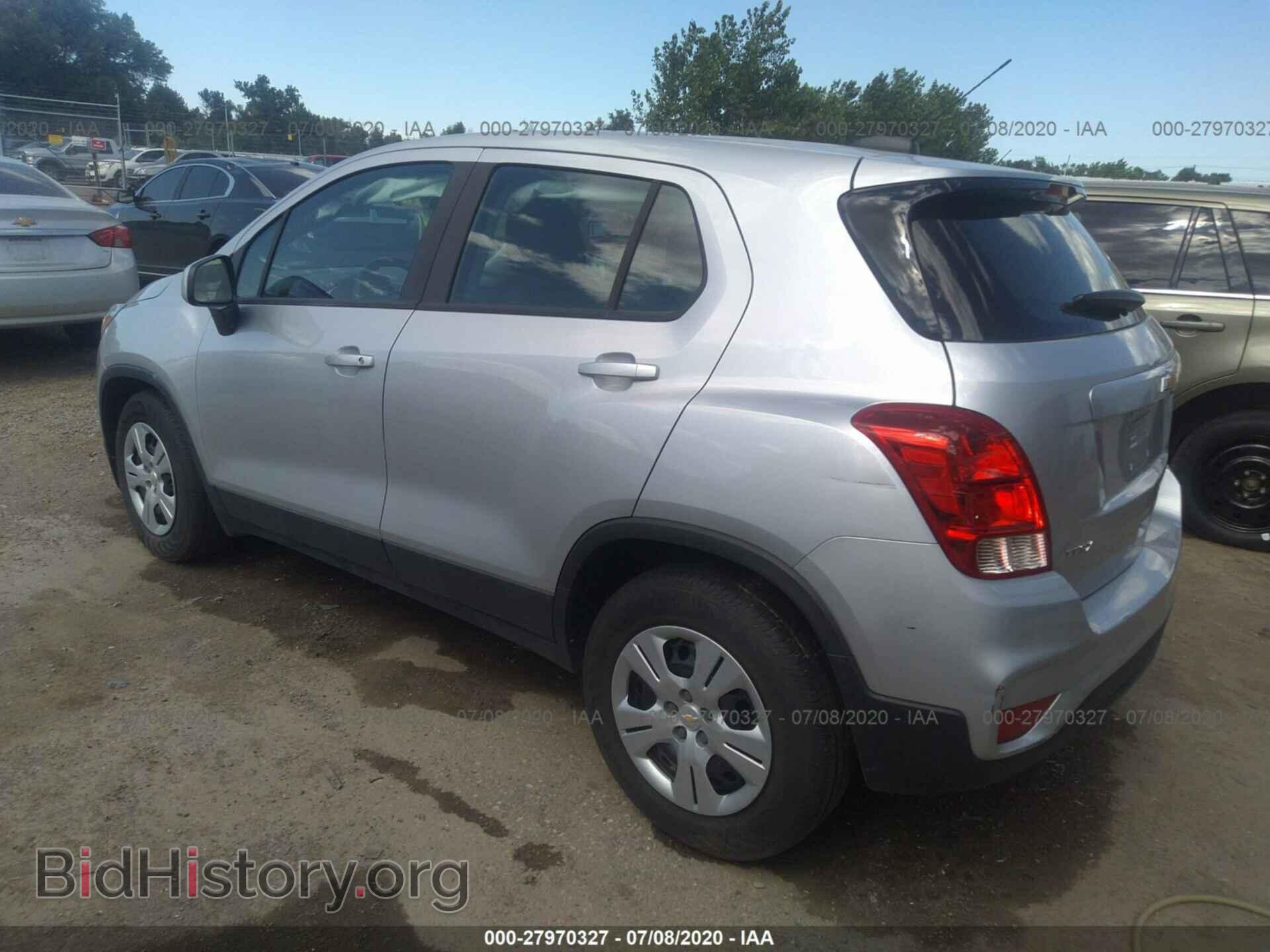 2017 CHEVROLET TRAX - VIN: KL7CJKSB0HB124707 - Фото 3