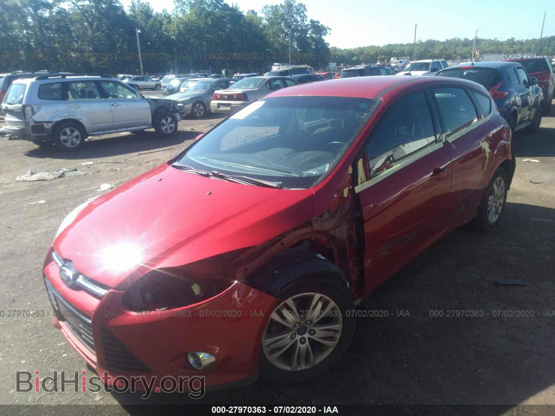 2012 FORD FOCUS - VIN: 1FAHP3M2XCL372451 - Фото 2
