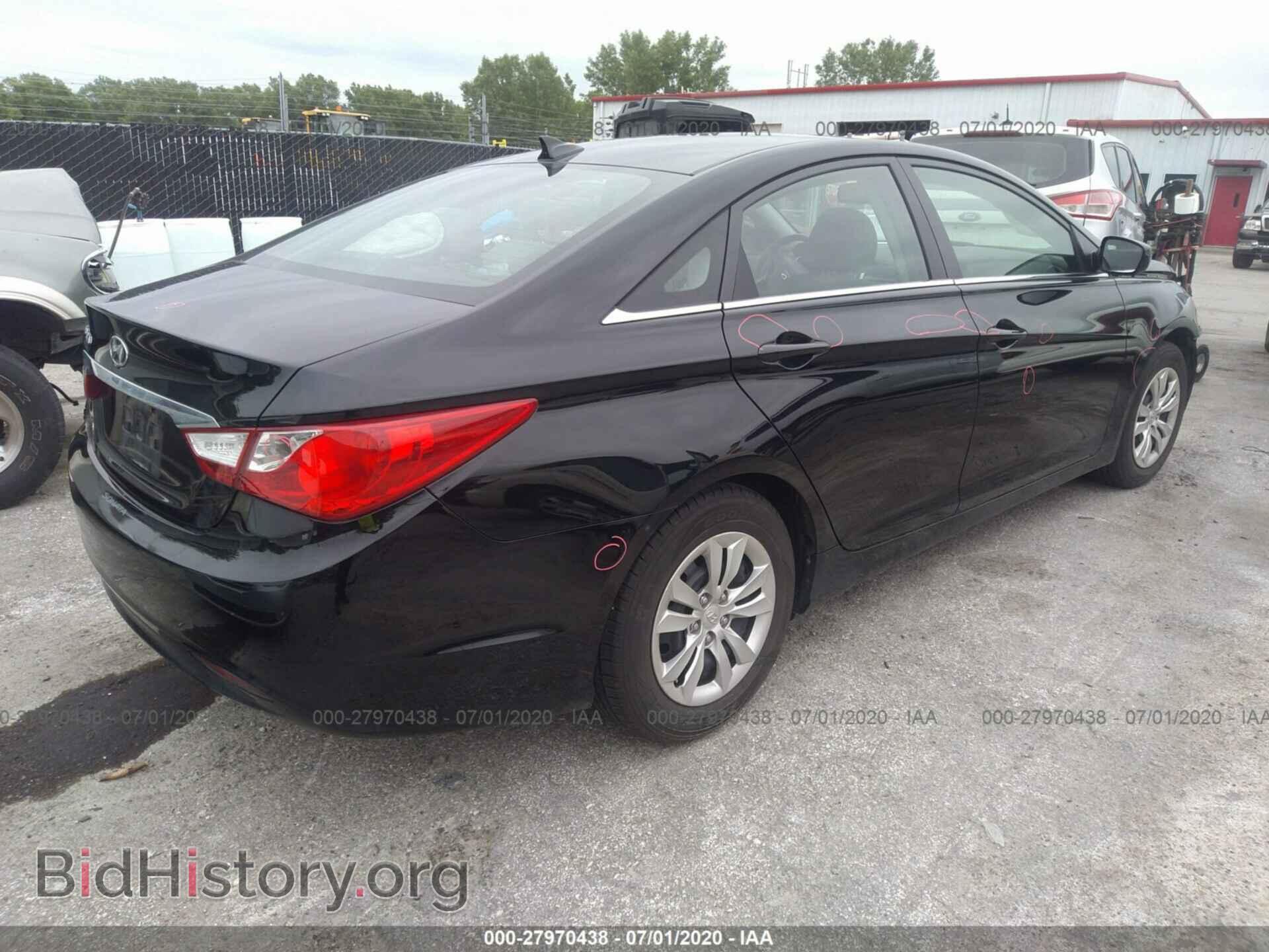 2012 HYUNDAI SONATA - VIN: 5NPEB4AC5CH493021 - Фото 4