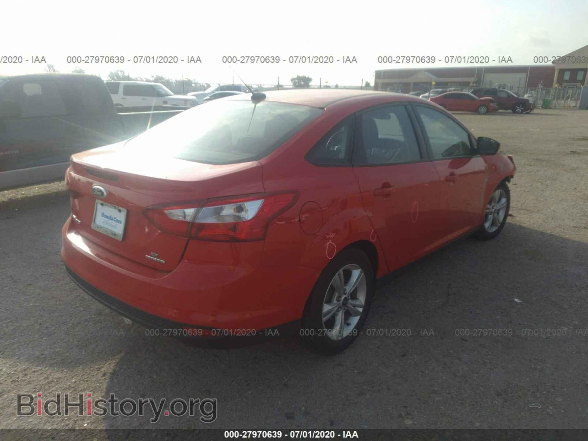 2013 FORD FOCUS - VIN: 1FADP3F25DL318357 - Фото 4