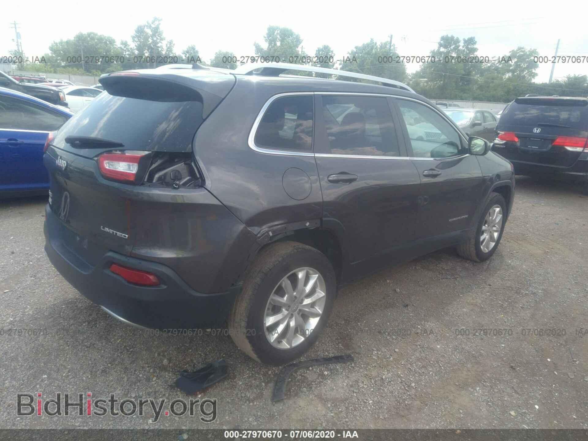 2016 JEEP CHEROKEE - VIN: 1C4PJMDB4GW304941 - Фото 4