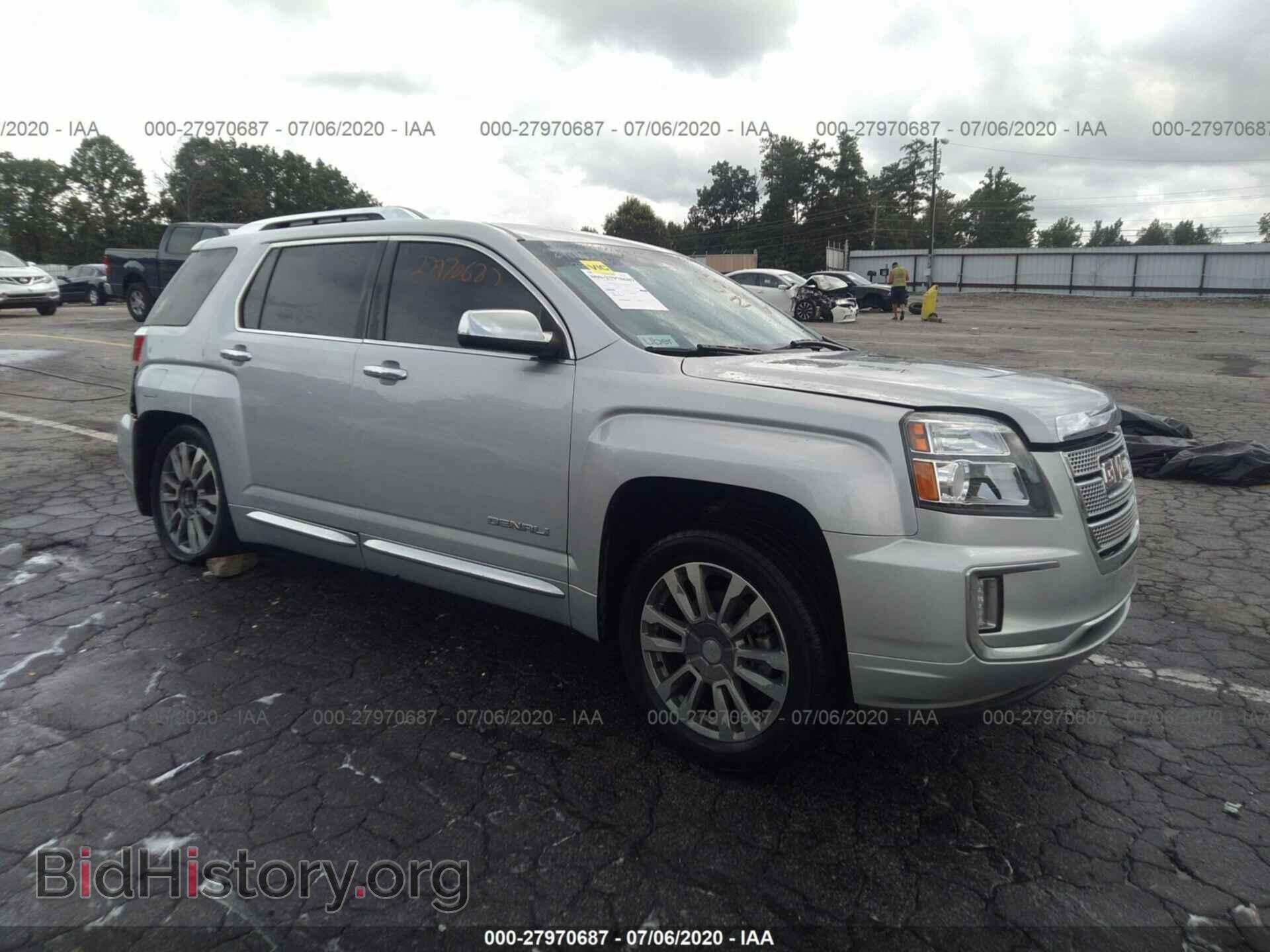 Фотография 2GKFLRE35H6101700 - GMC TERRAIN 2017