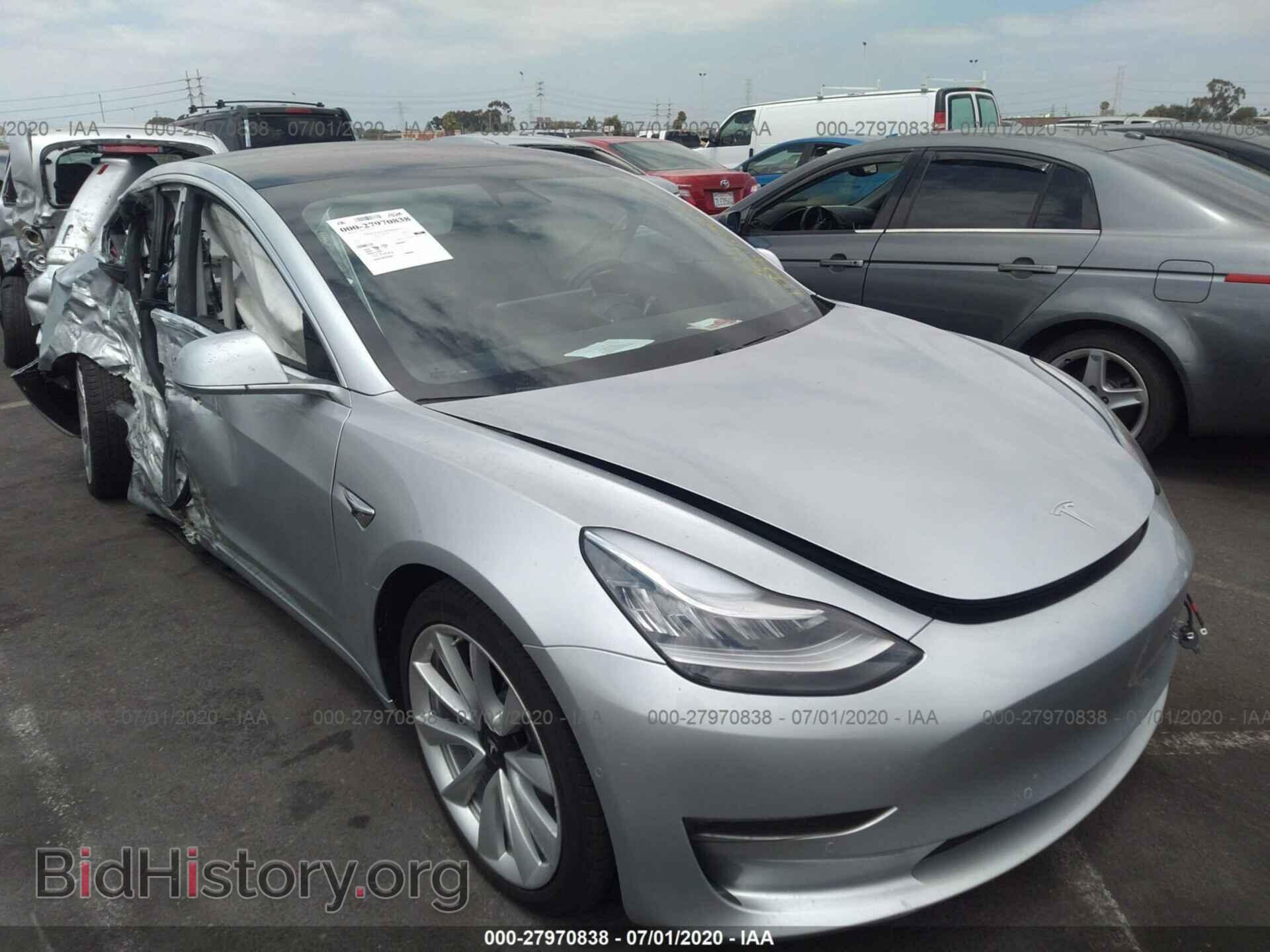 Photo 5YJ3E1EA3JF050190 - TESLA MODEL 3 2018
