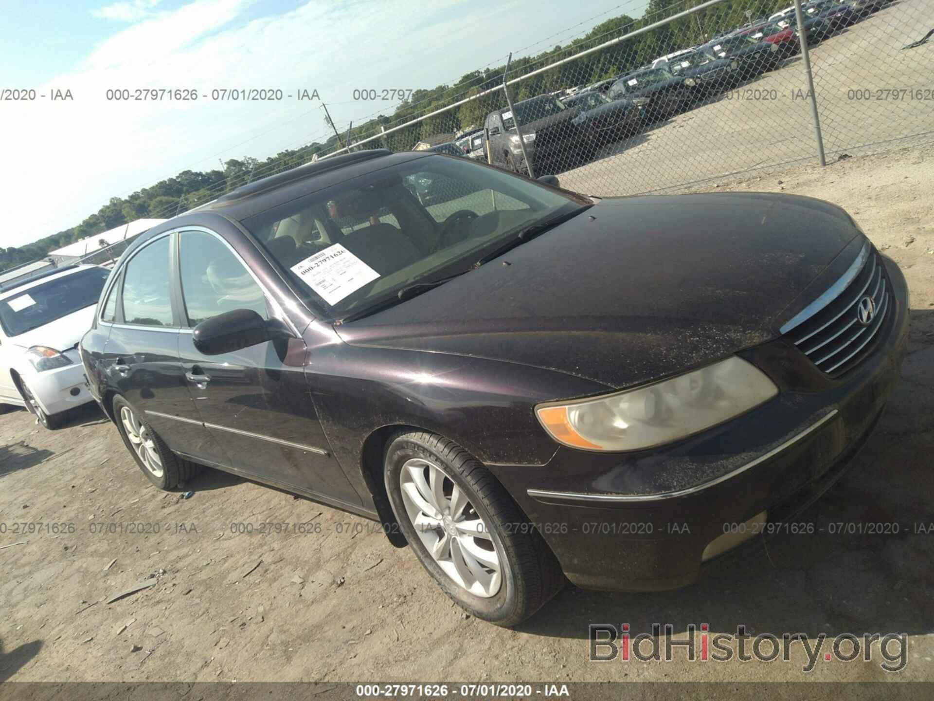 Photo KMHFC46F46A131094 - HYUNDAI AZERA 2006