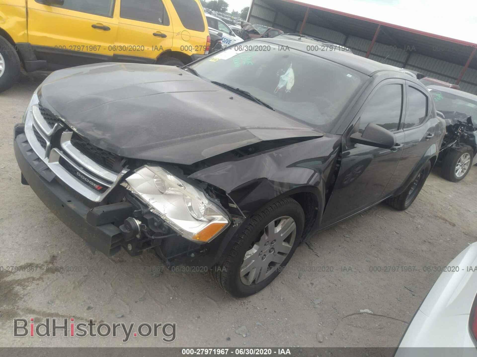 2013 DODGE AVENGER - VIN: 1C3CDZAB3DN637371 - Фото 2