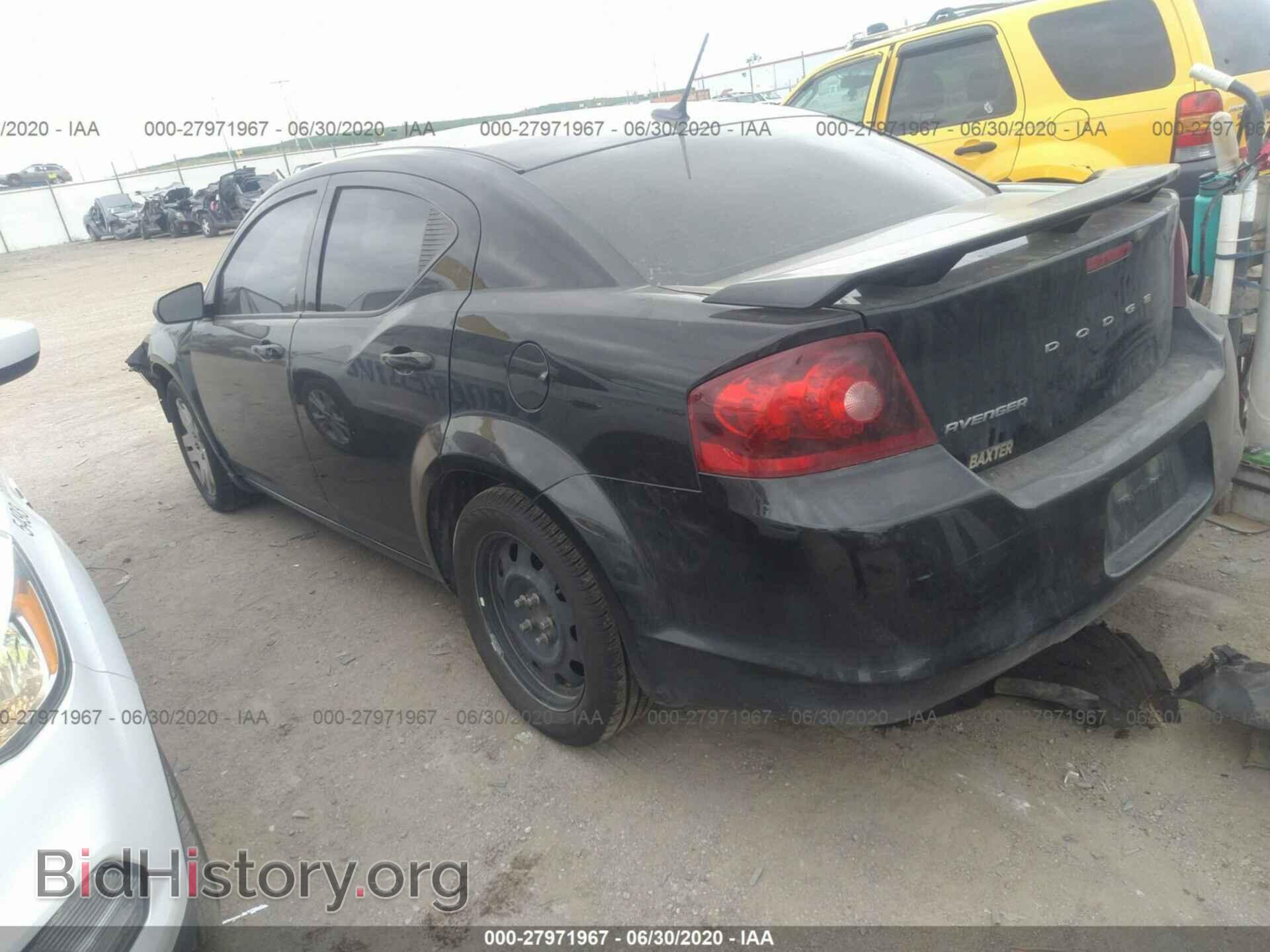 2013 DODGE AVENGER - VIN: 1C3CDZAB3DN637371 - Фото 3