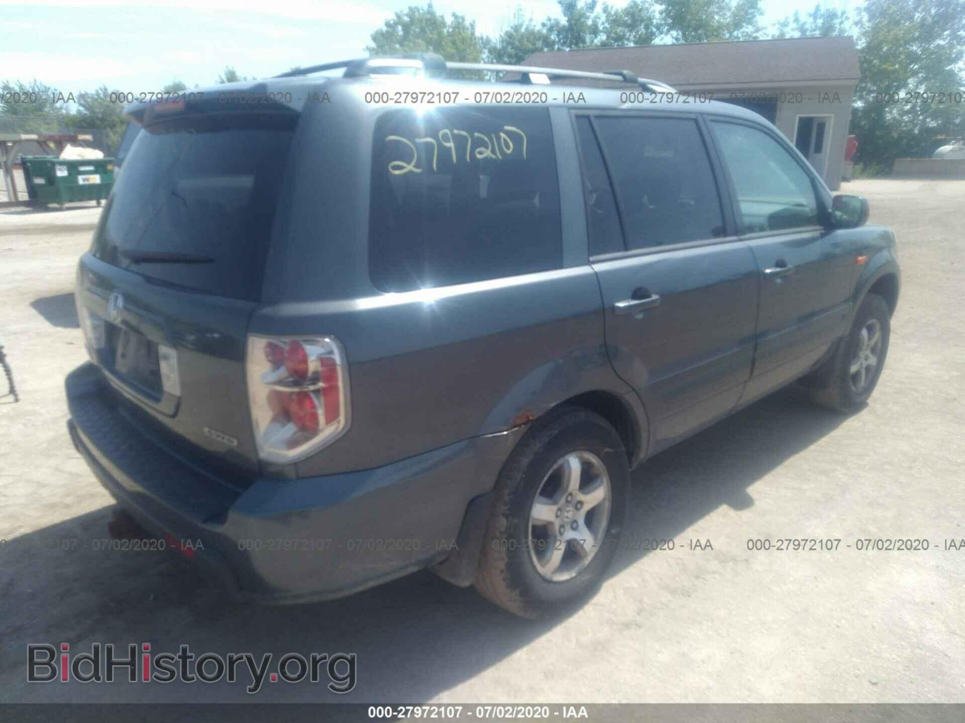 2006 HONDA PILOT - VIN: 2HKYF18616H501927 - Фото 4