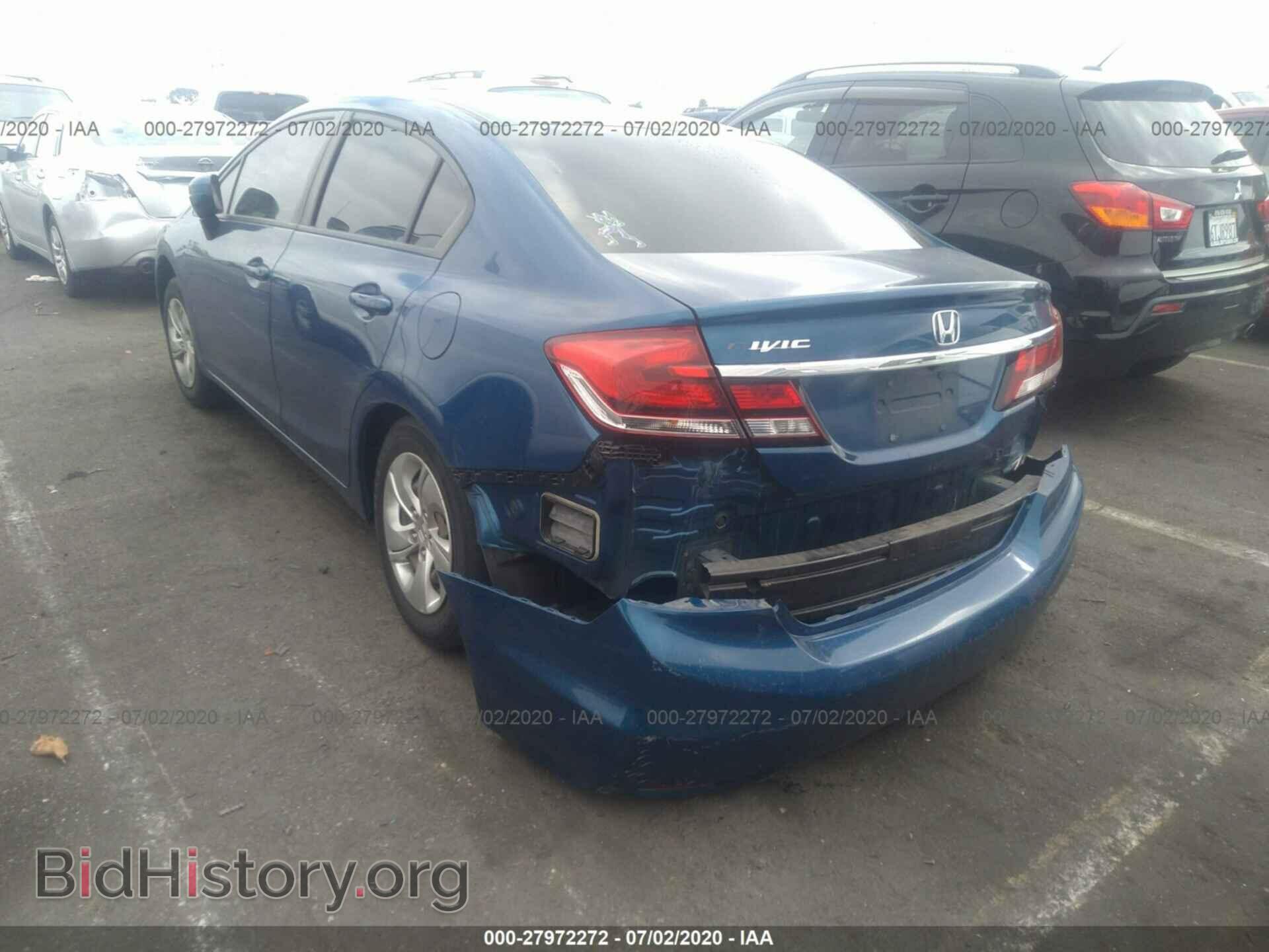 2014 HONDA CIVIC - VIN: 19XFB2F52EE237218 - Фото 3