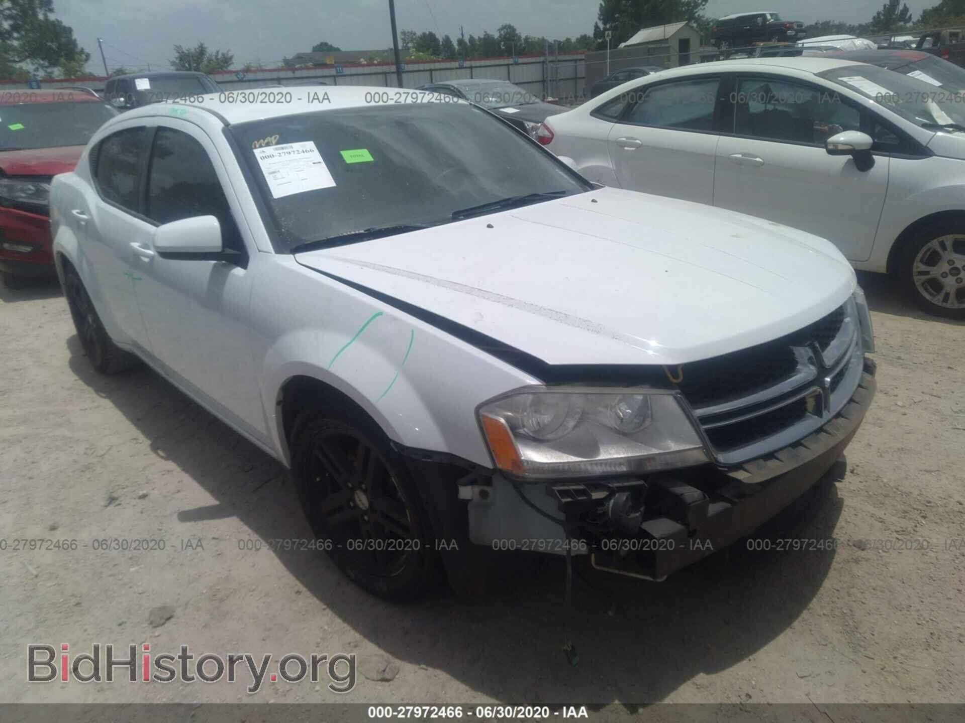Фотография 1C3CDZCB0EN227271 - DODGE AVENGER 2014