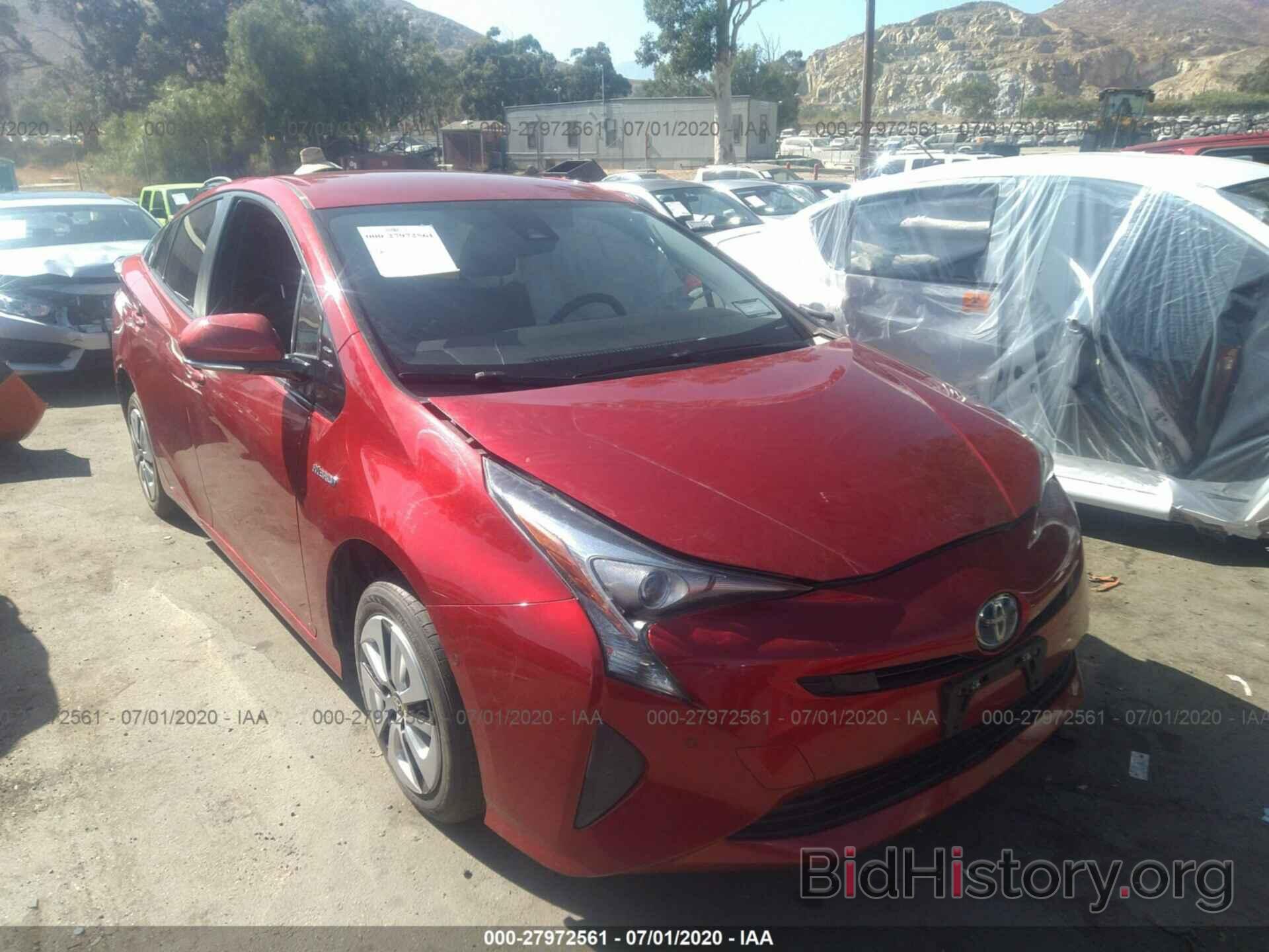 Photo JTDKBRFU6J3584812 - TOYOTA PRIUS 2018