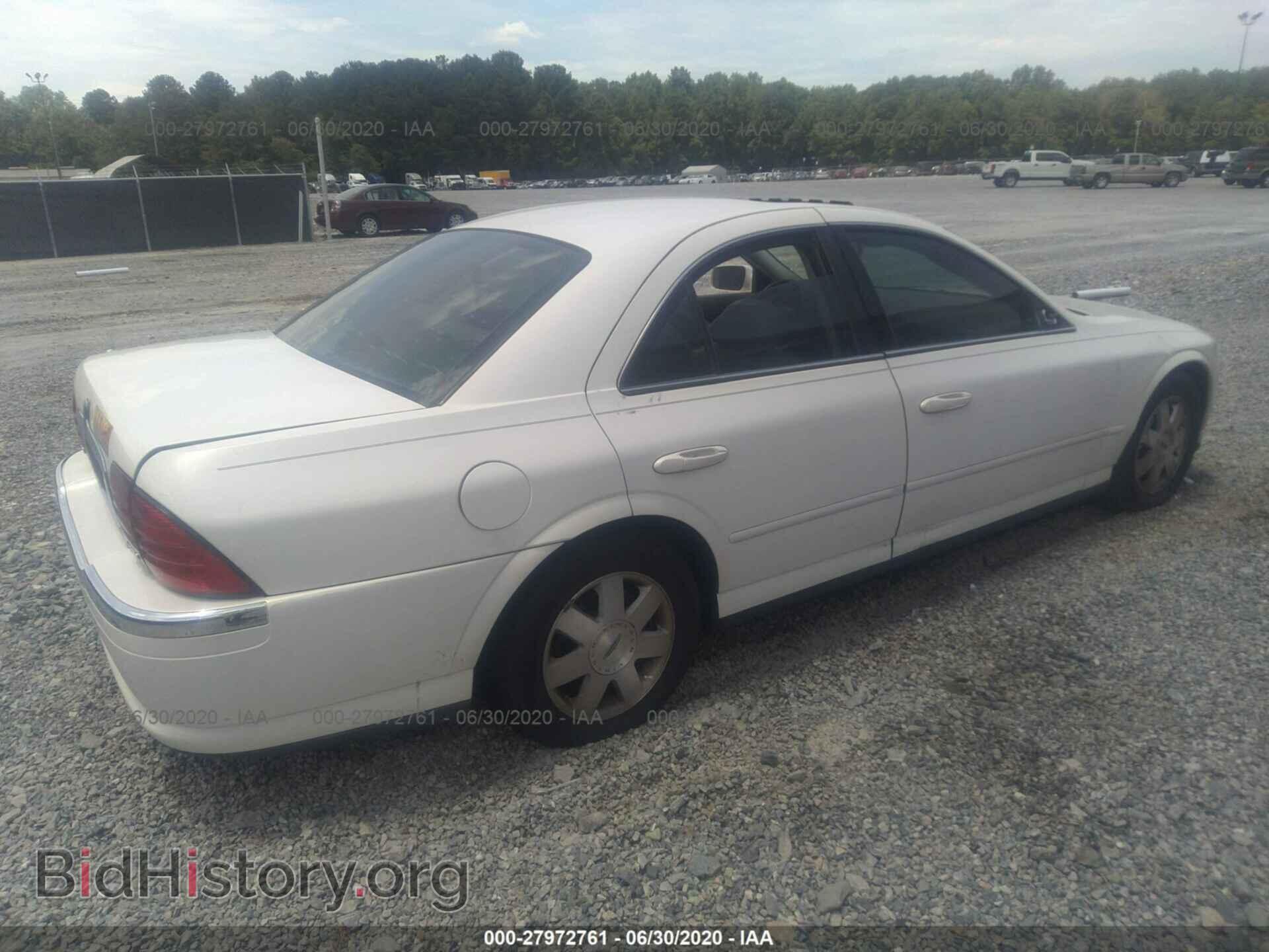 2002 LINCOLN LS - VIN: 1LNHM87A92Y689590 - Фото 4