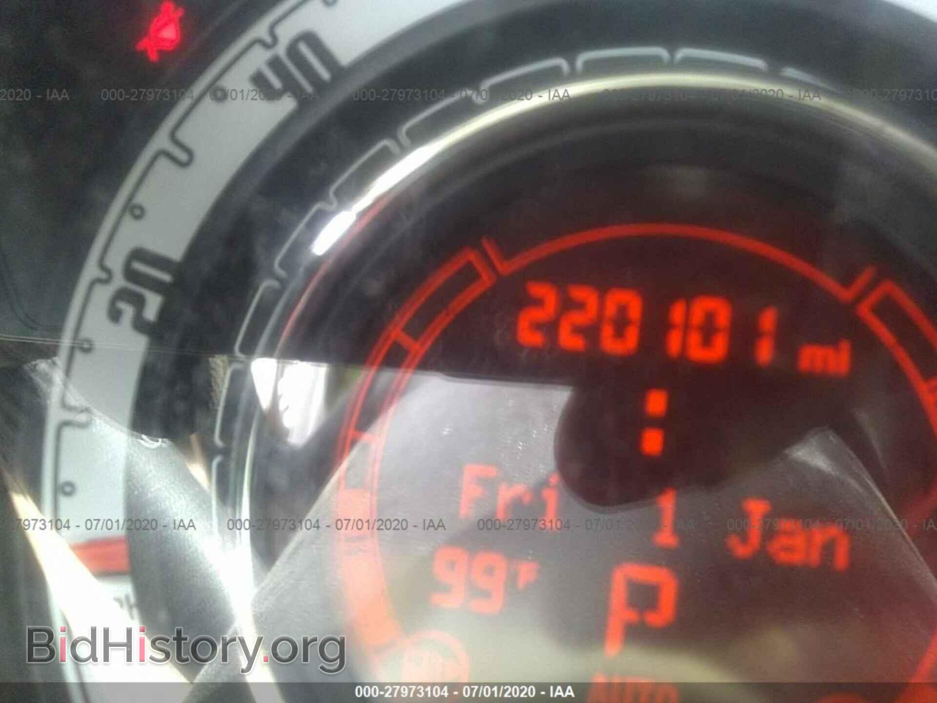 2012 FIAT 500 - VIN: 3C3CFFDR3CT117543 - Фото 7