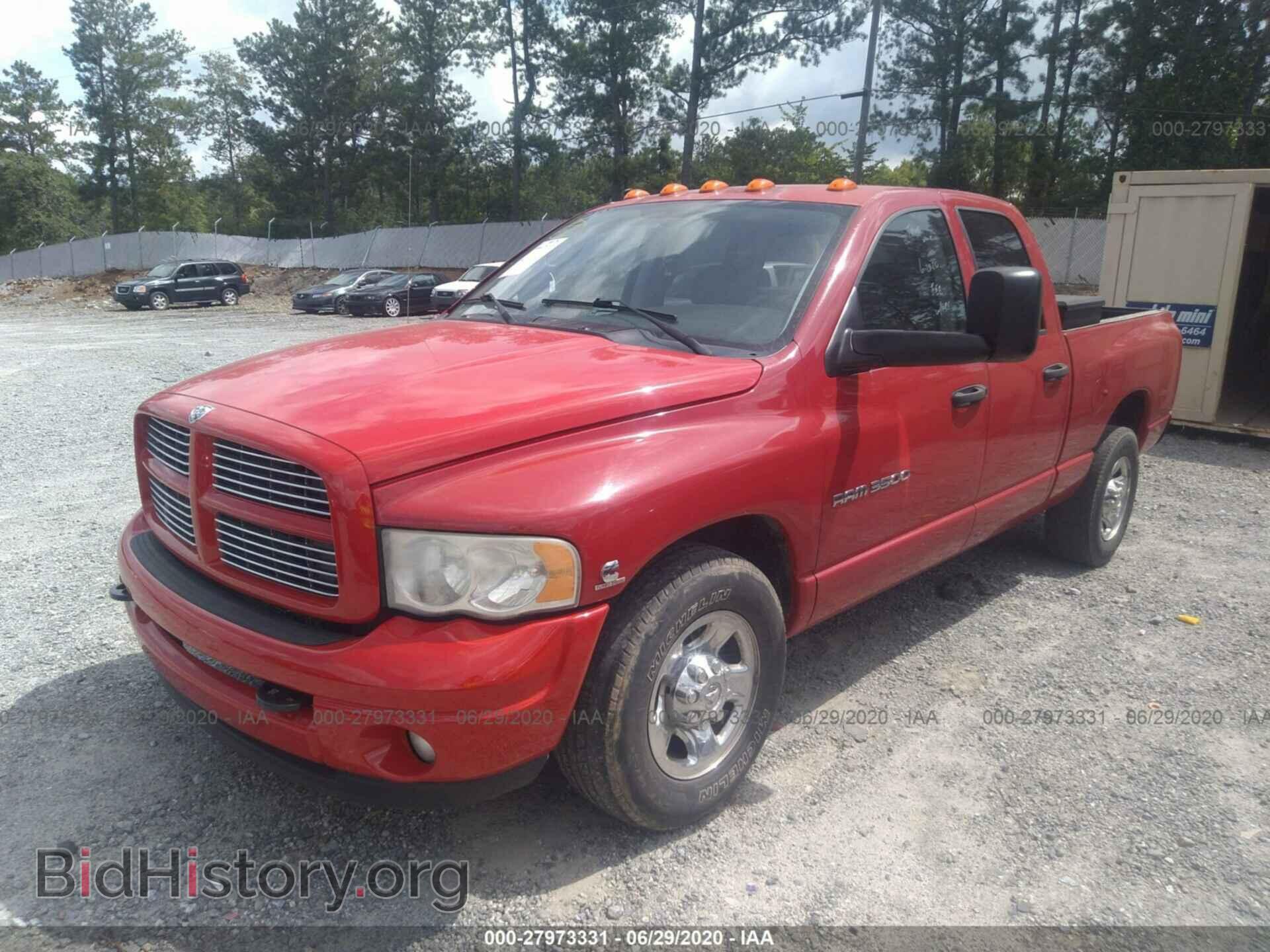 2003 DODGE RAM 3500 - VIN: 3D7LA38C23G849935 - Фото 2