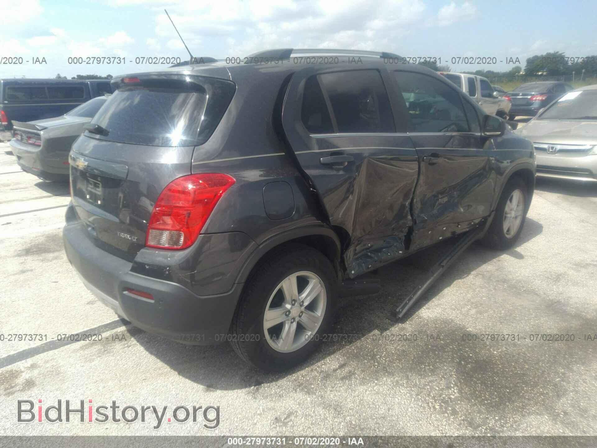 2016 CHEVROLET TRAX - VIN: 3GNCJLSB9GL265806 - Фото 4