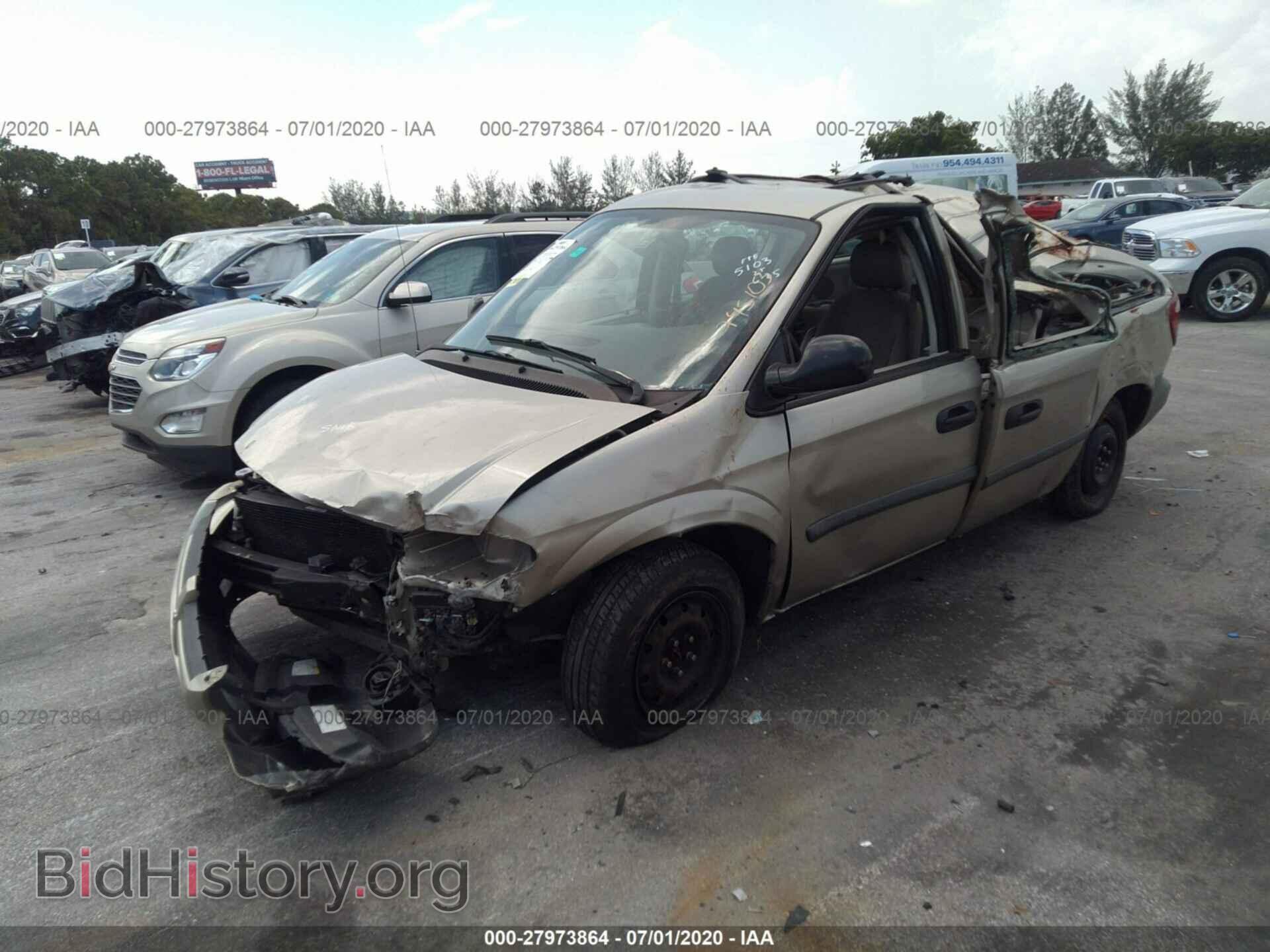2006 DODGE CARAVAN - VIN: 1D4GP25B76B745103 - Фото 2