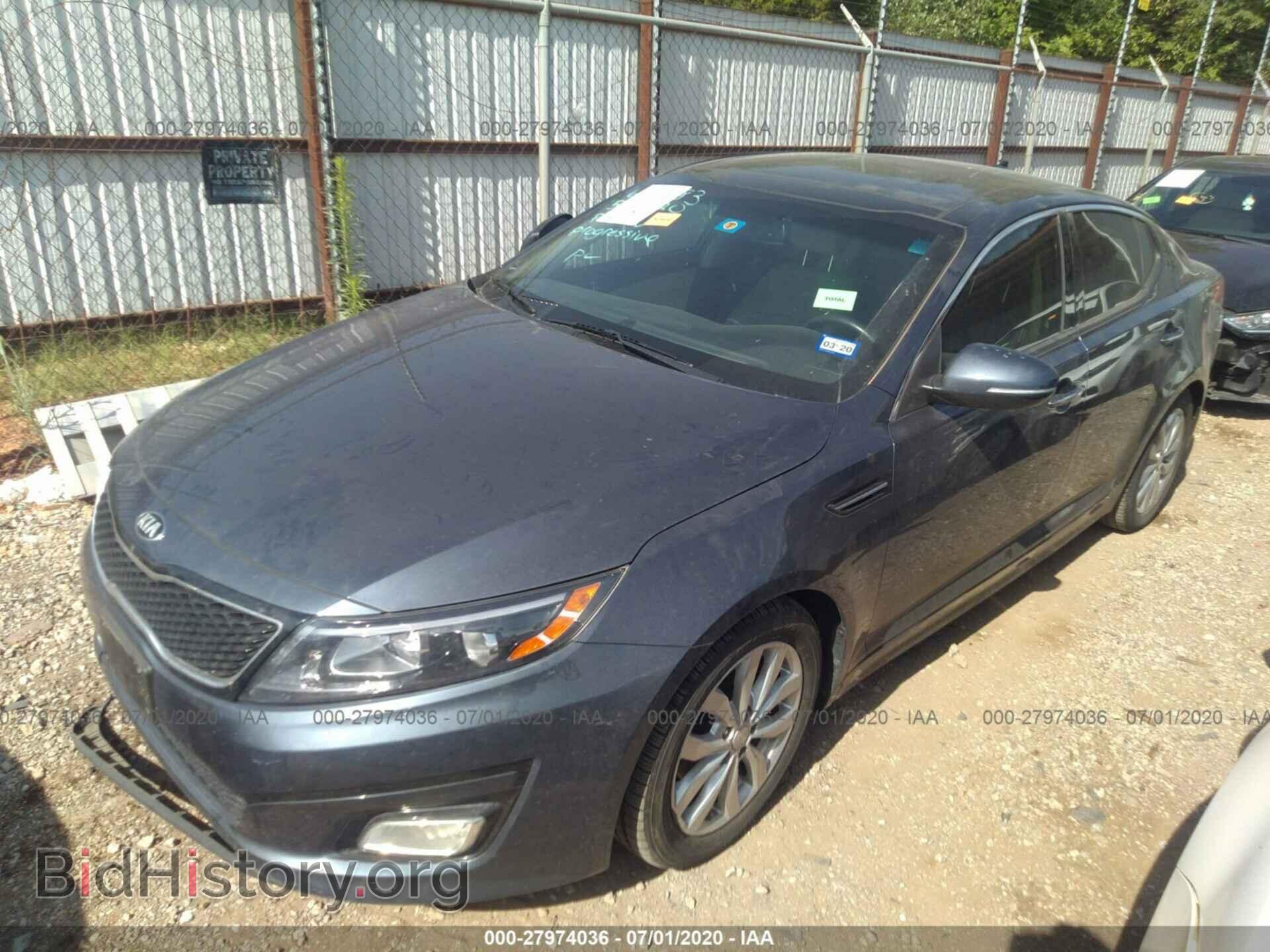 2015 KIA OPTIMA - VIN: 5XXGN4A75FG424283 - Фото 2