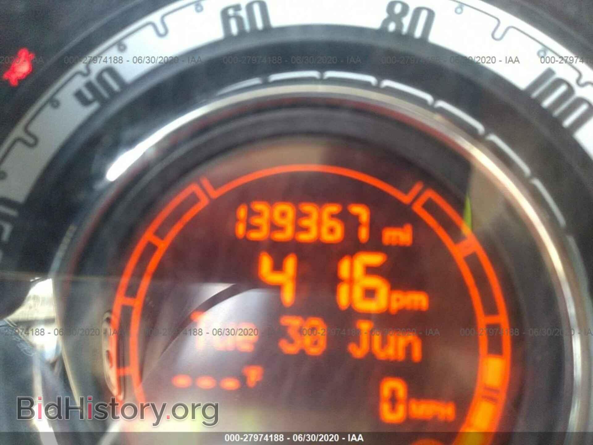 2013 FIAT 500 - VIN: 3C3CFFAR8DT603240 - Фото 7