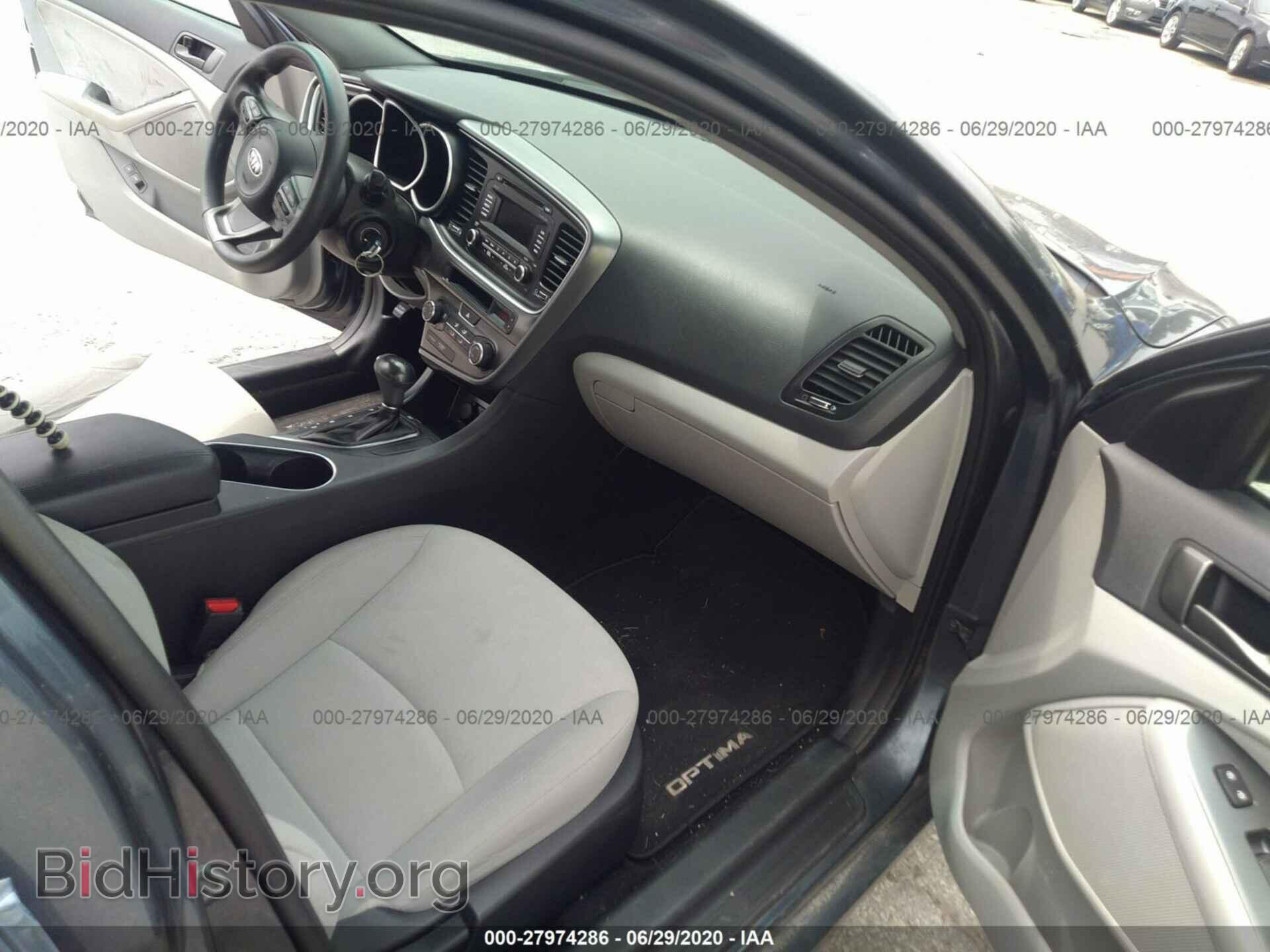 2015 KIA OPTIMA - VIN: KNAGM4A76F5580921 - Фото 5