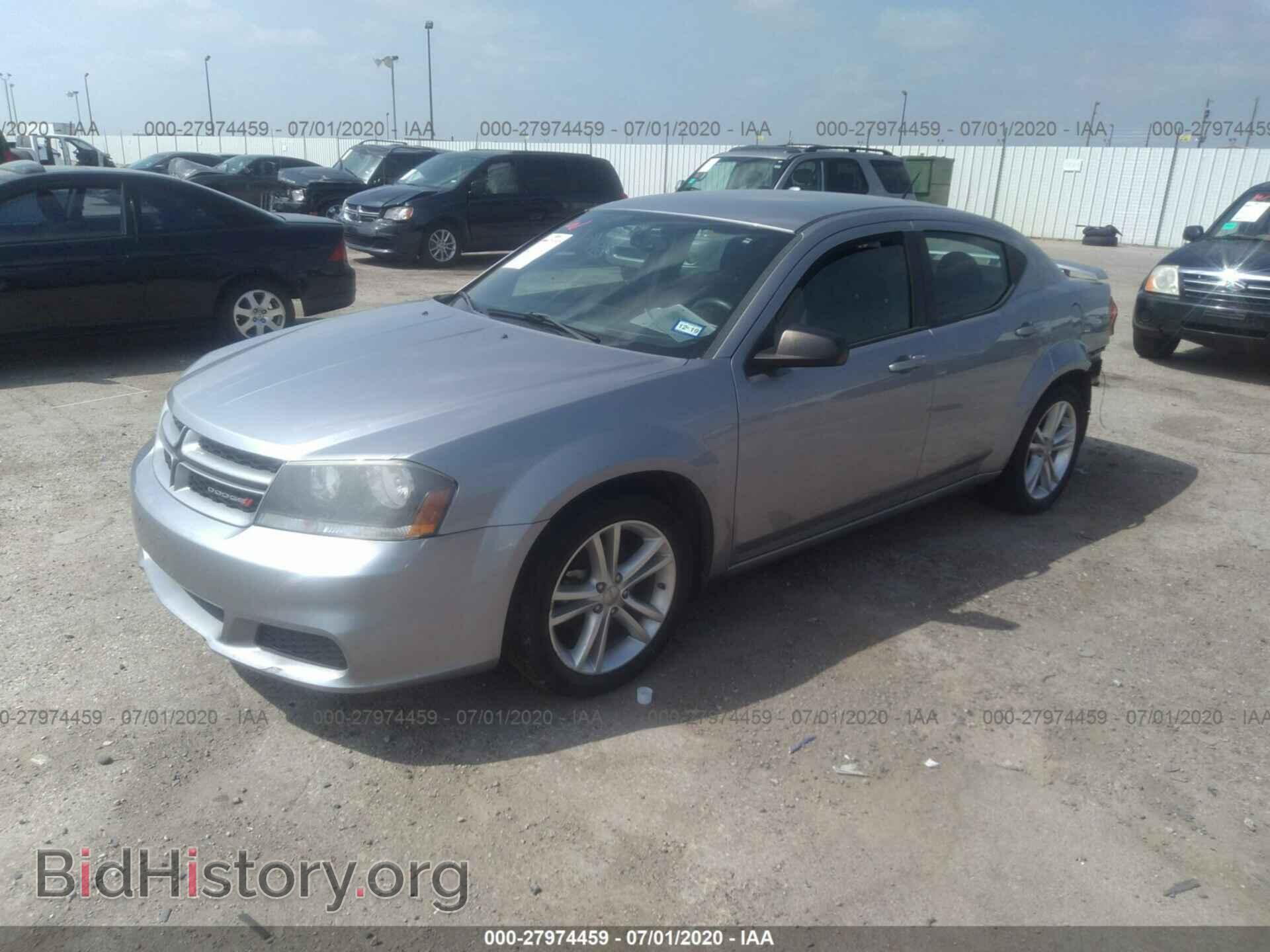 2014 DODGE AVENGER - VIN: 1C3CDZAB4EN234971 - Фото 2
