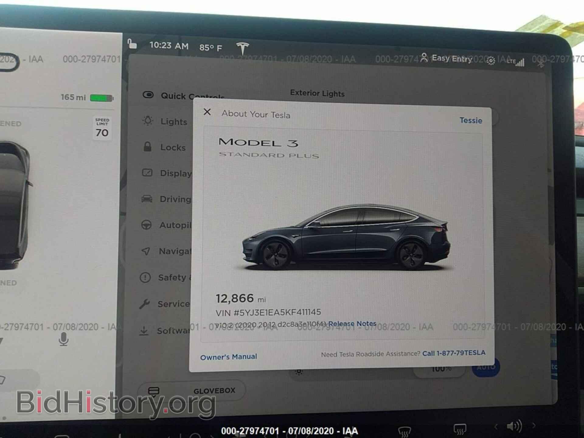 2019 TESLA MODEL 3 - VIN: 5YJ3E1EA5KF411145 - Photo 7