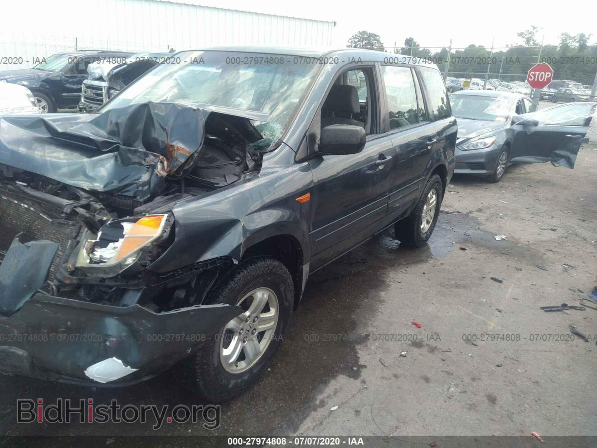 2006 HONDA PILOT - VIN: 5FNYF18156B000932 - Фото 2