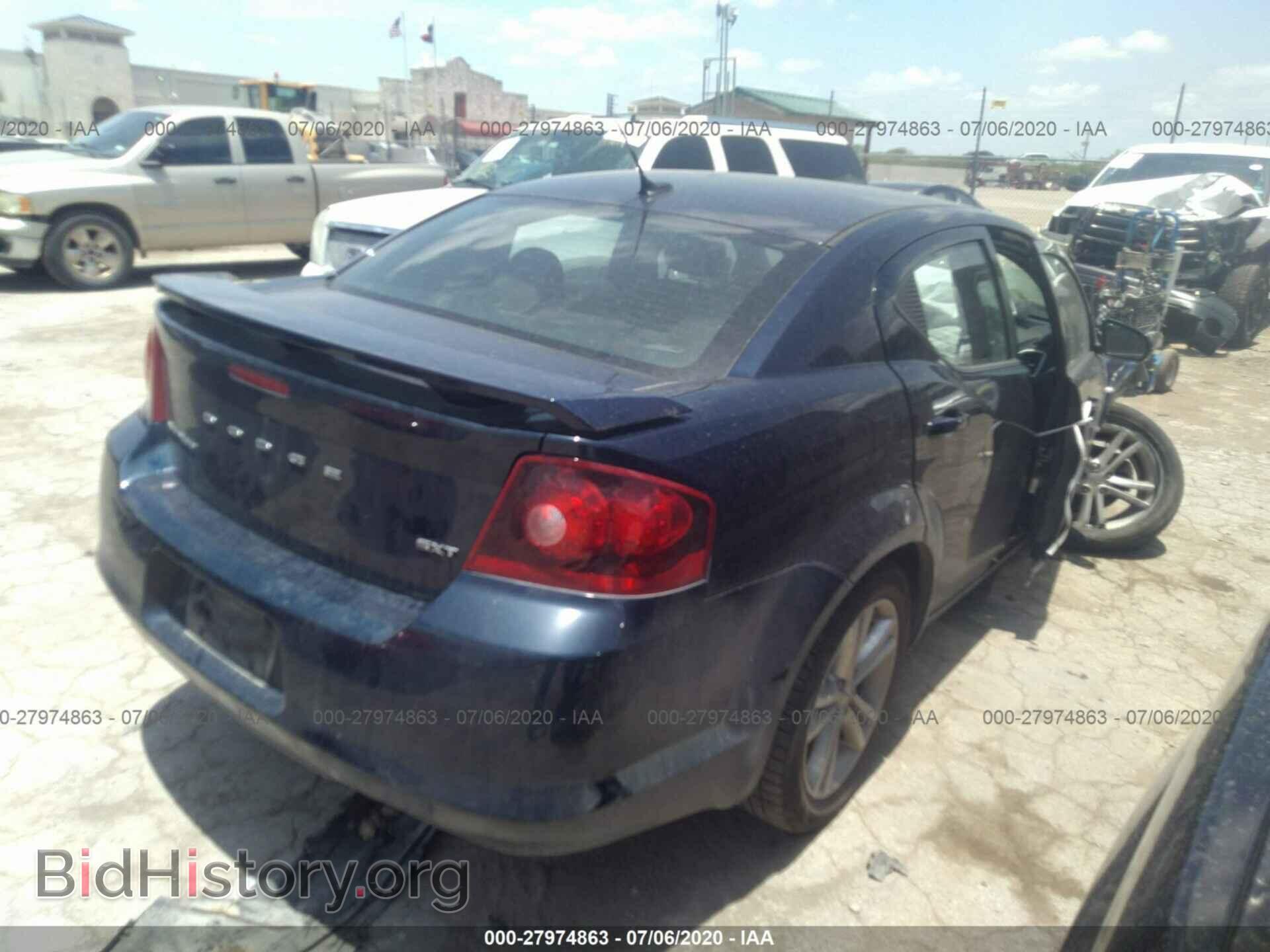 2013 DODGE AVENGER - VIN: 1C3CDZCG4DN548644 - Фото 4