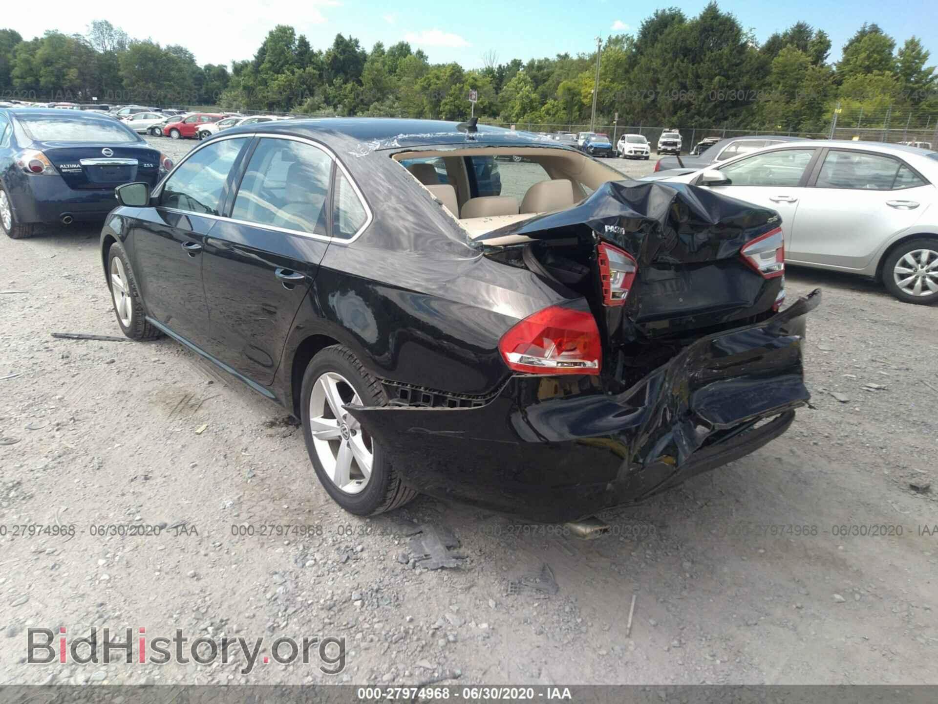 2013 VOLKSWAGEN PASSAT - VIN: 1VWBP7A35DC103745 - Фото 3