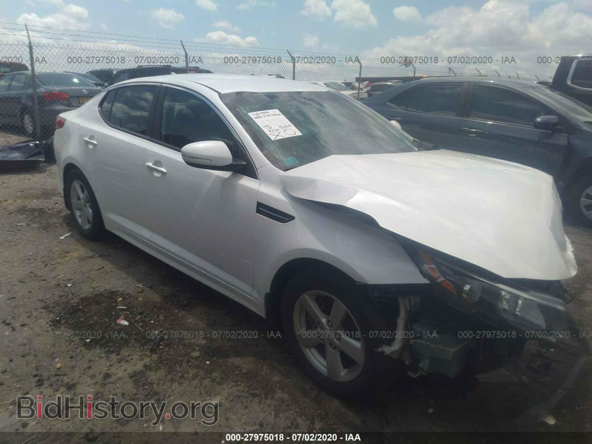Фотография KNAGM4A76F5659697 - KIA OPTIMA 2015