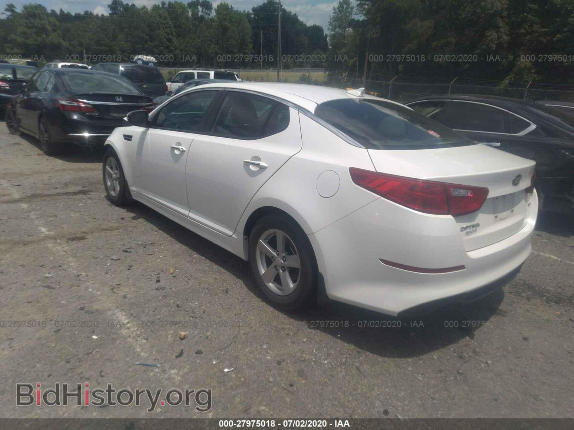2015 KIA OPTIMA - VIN: KNAGM4A76F5659697 - Фото 3