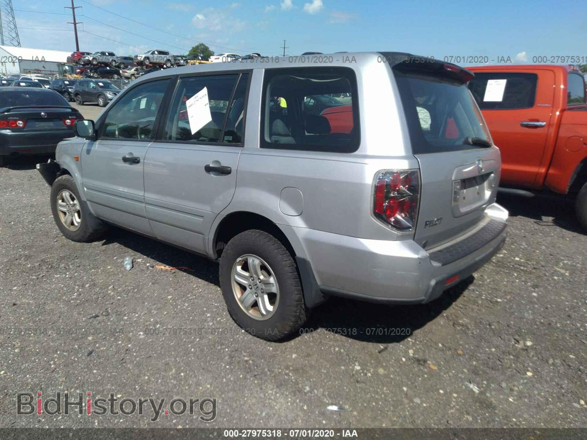 2007 HONDA PILOT - VIN: 5FNYF28177B002060 - Фото 3