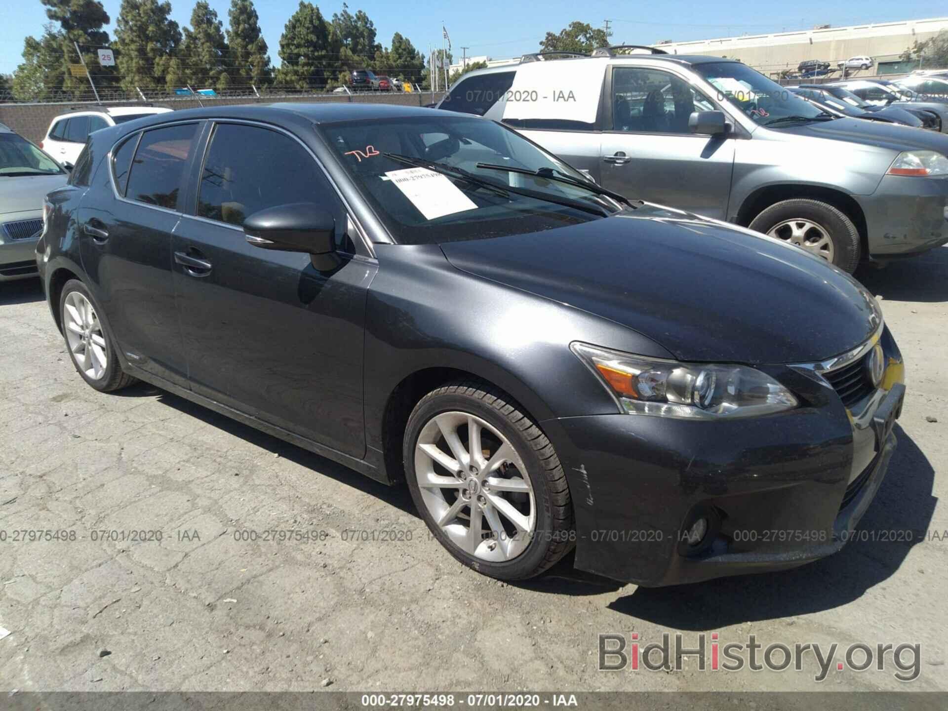 Photo JTHKD5BH5B2027181 - LEXUS CT 200H 2011