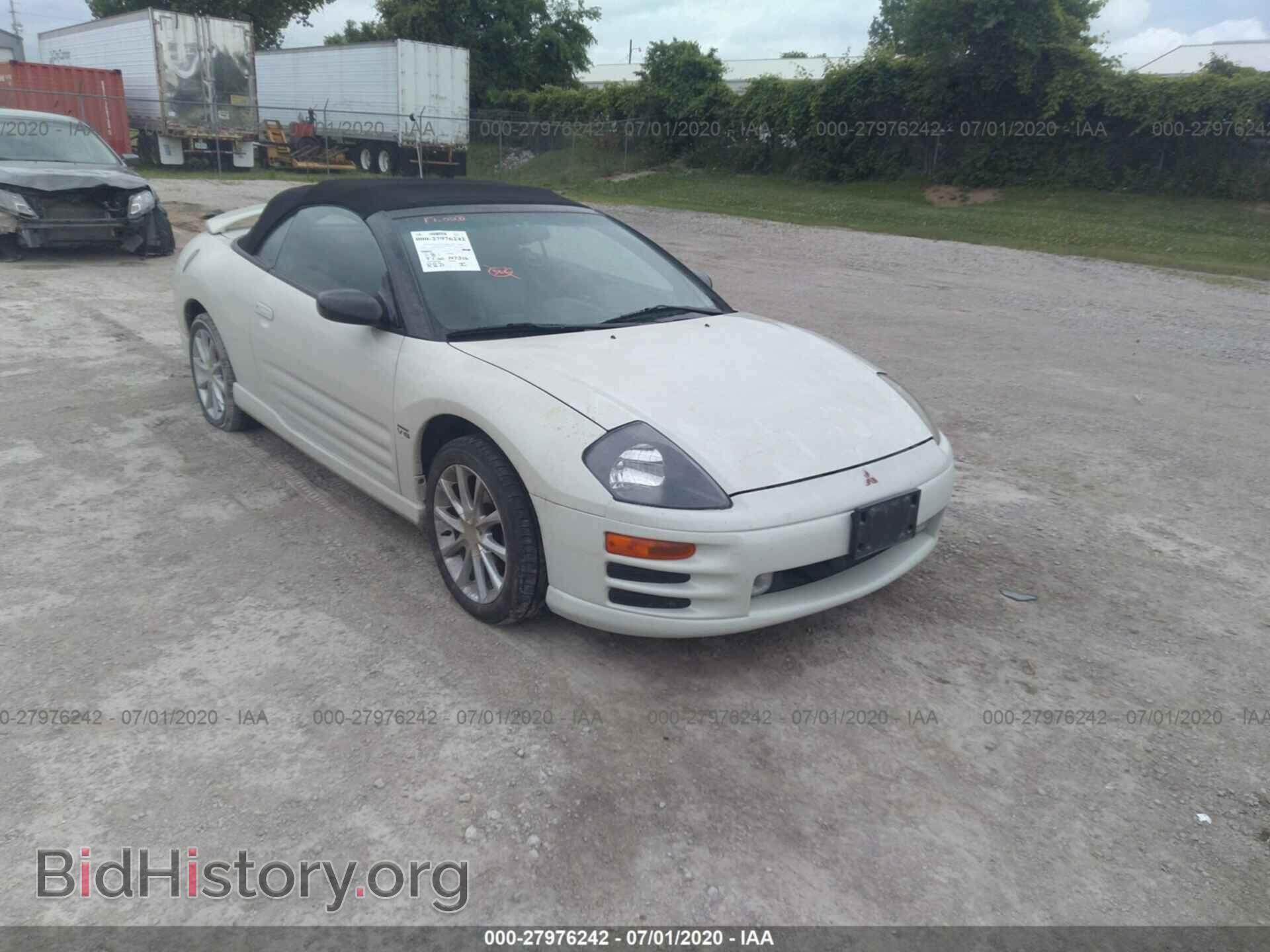 Фотография 4A3AE55H91E002185 - MITSUBISHI ECLIPSE 2001