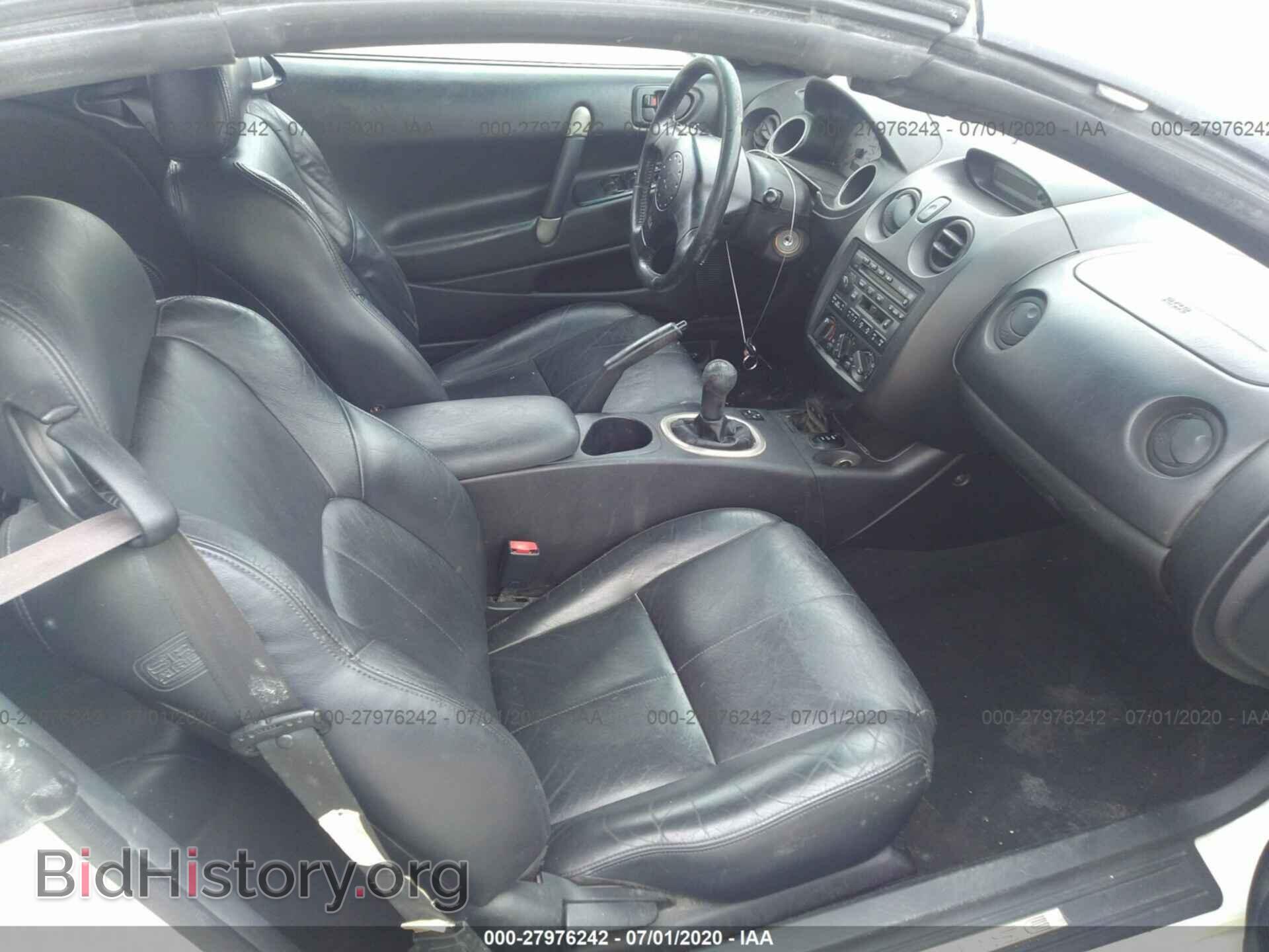 2001 MITSUBISHI ECLIPSE - VIN: 4A3AE55H91E002185 - Фото 5
