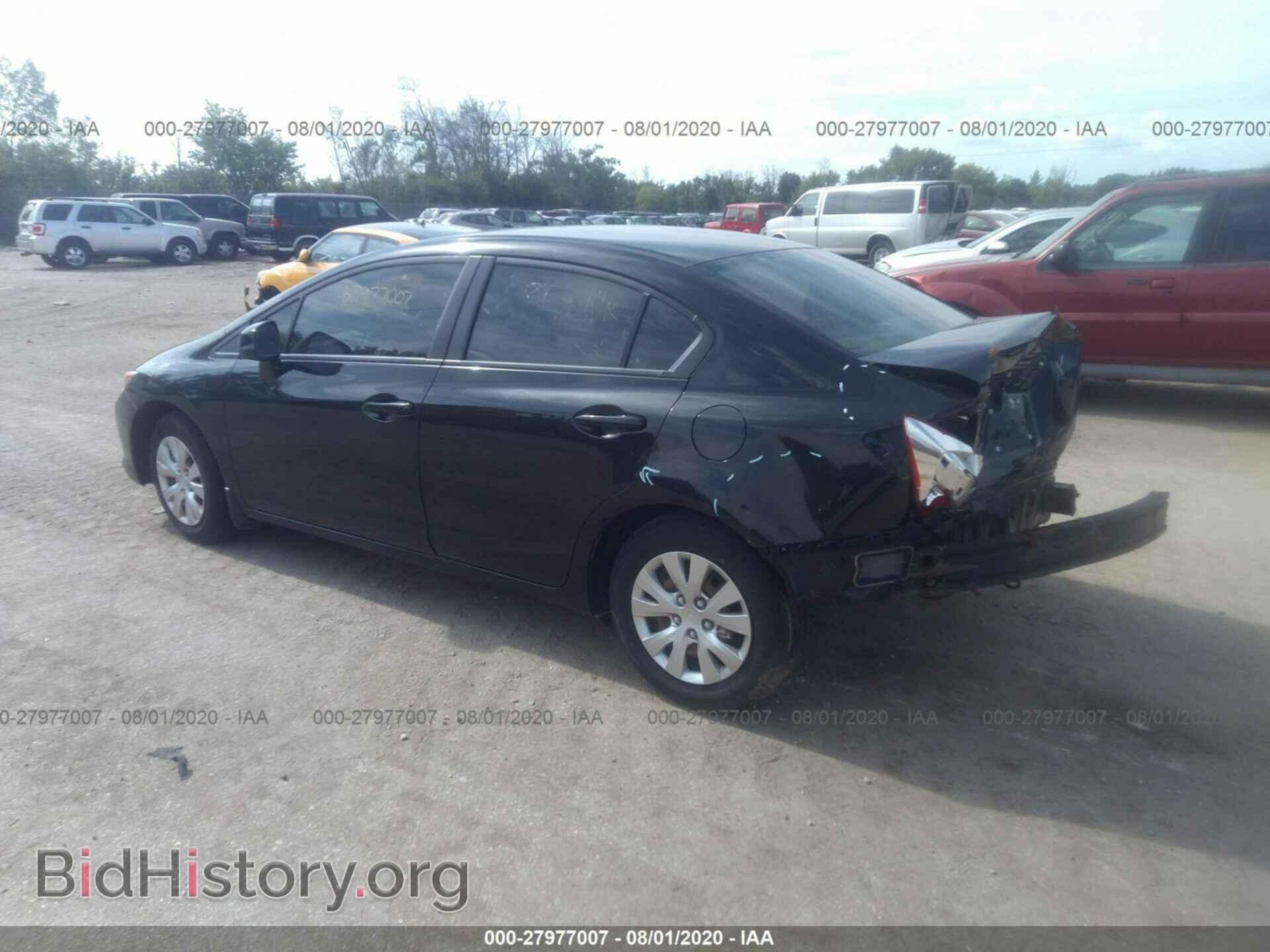 2012 HONDA CIVIC SDN - VIN: 19XFB2F51CE085526 - Фото 3
