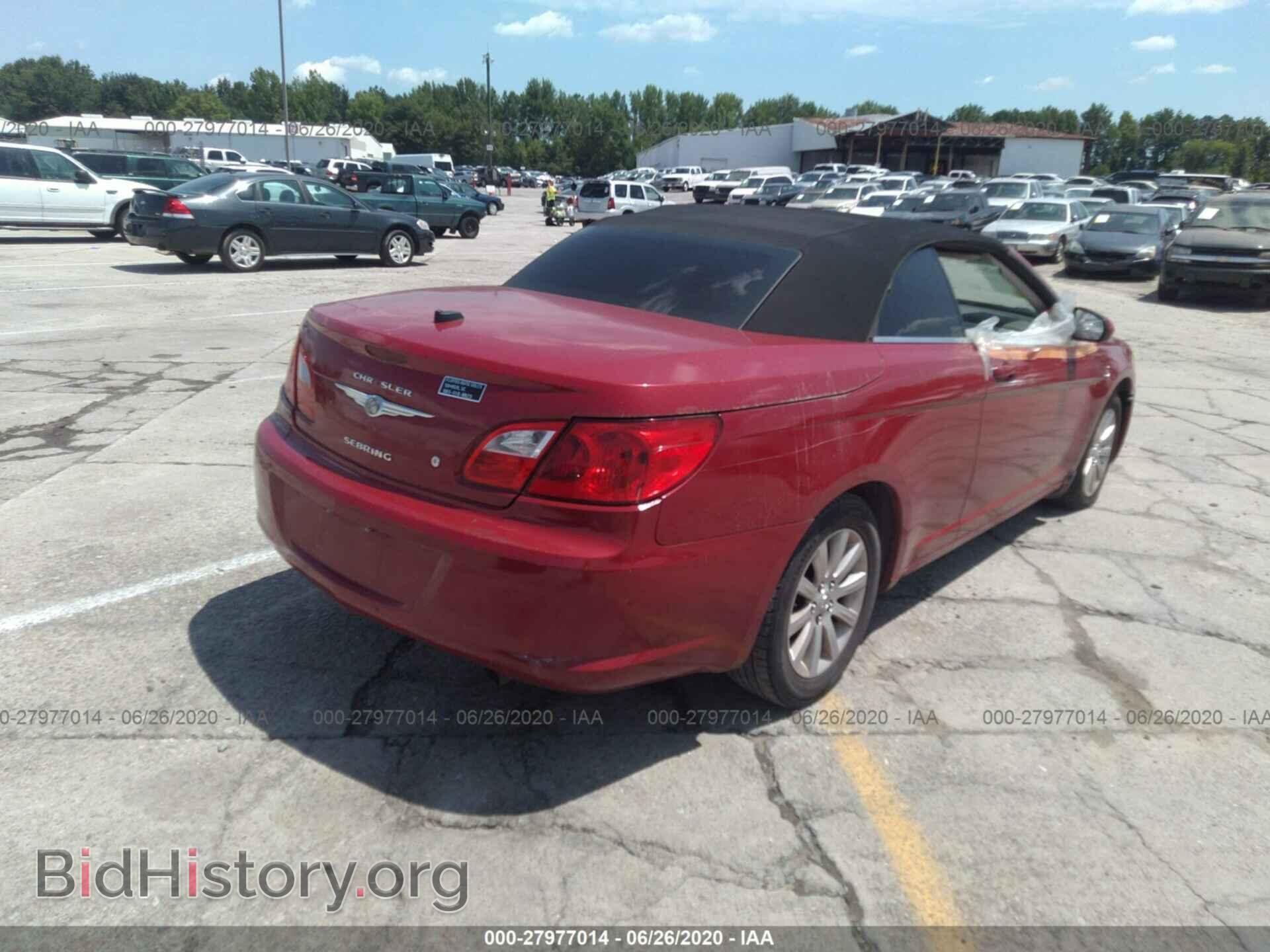 2010 CHRYSLER SEBRING - VIN: 1C3BC5ED6AN164497 - Фото 4