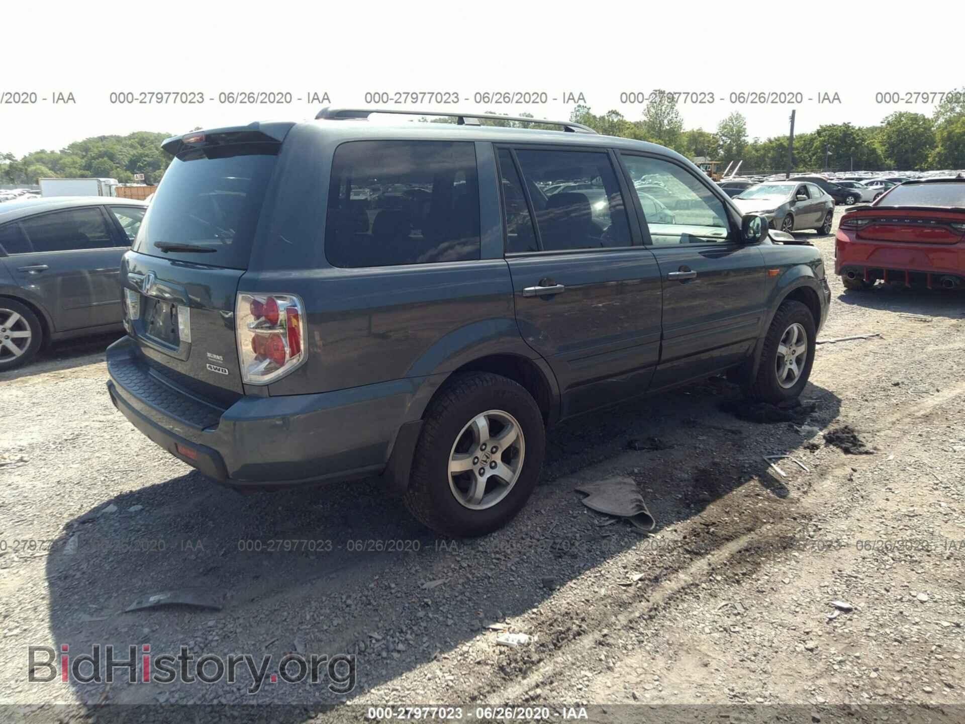 2006 HONDA PILOT - VIN: 2HKYF18526H522633 - Фото 4