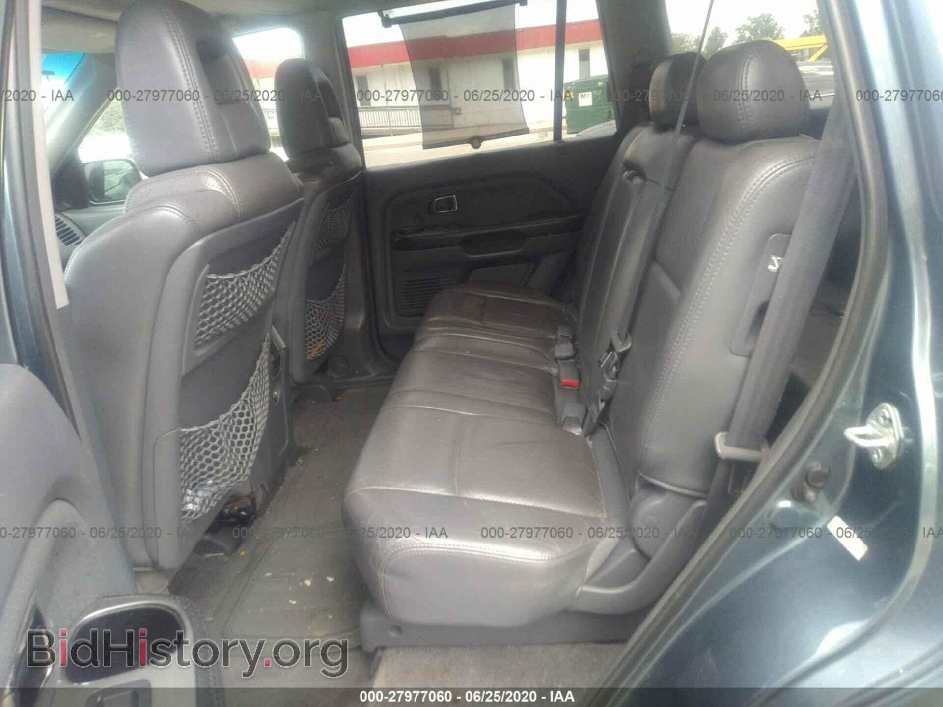 2005 HONDA PILOT - VIN: 5FNYF18635B016203 - Фото 8