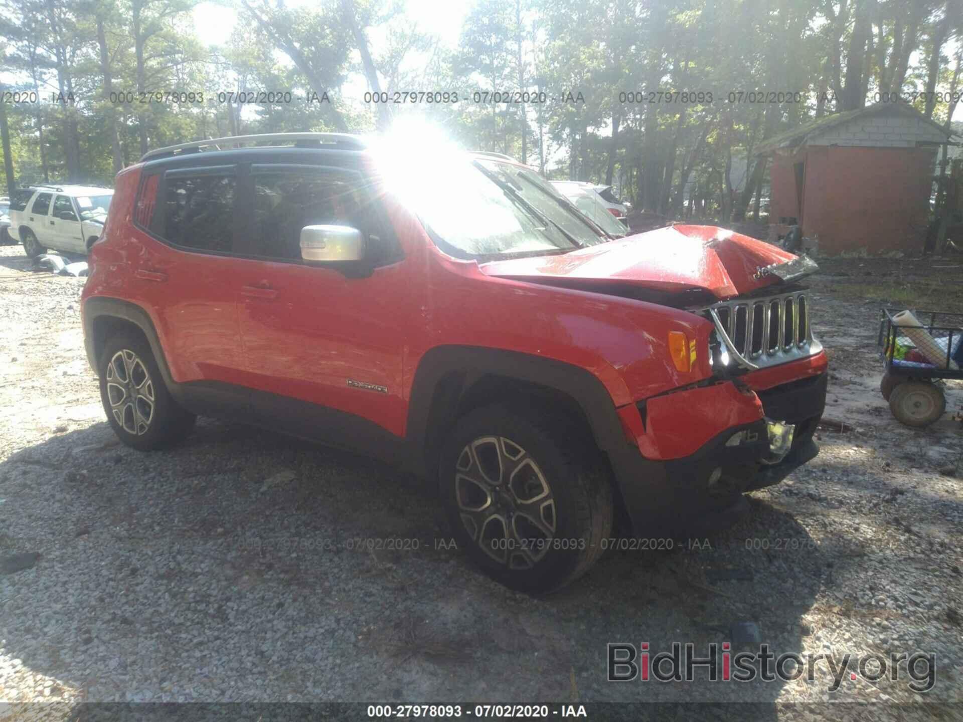 Photo ZACCJBDB0HPE74098 - JEEP RENEGADE 2017