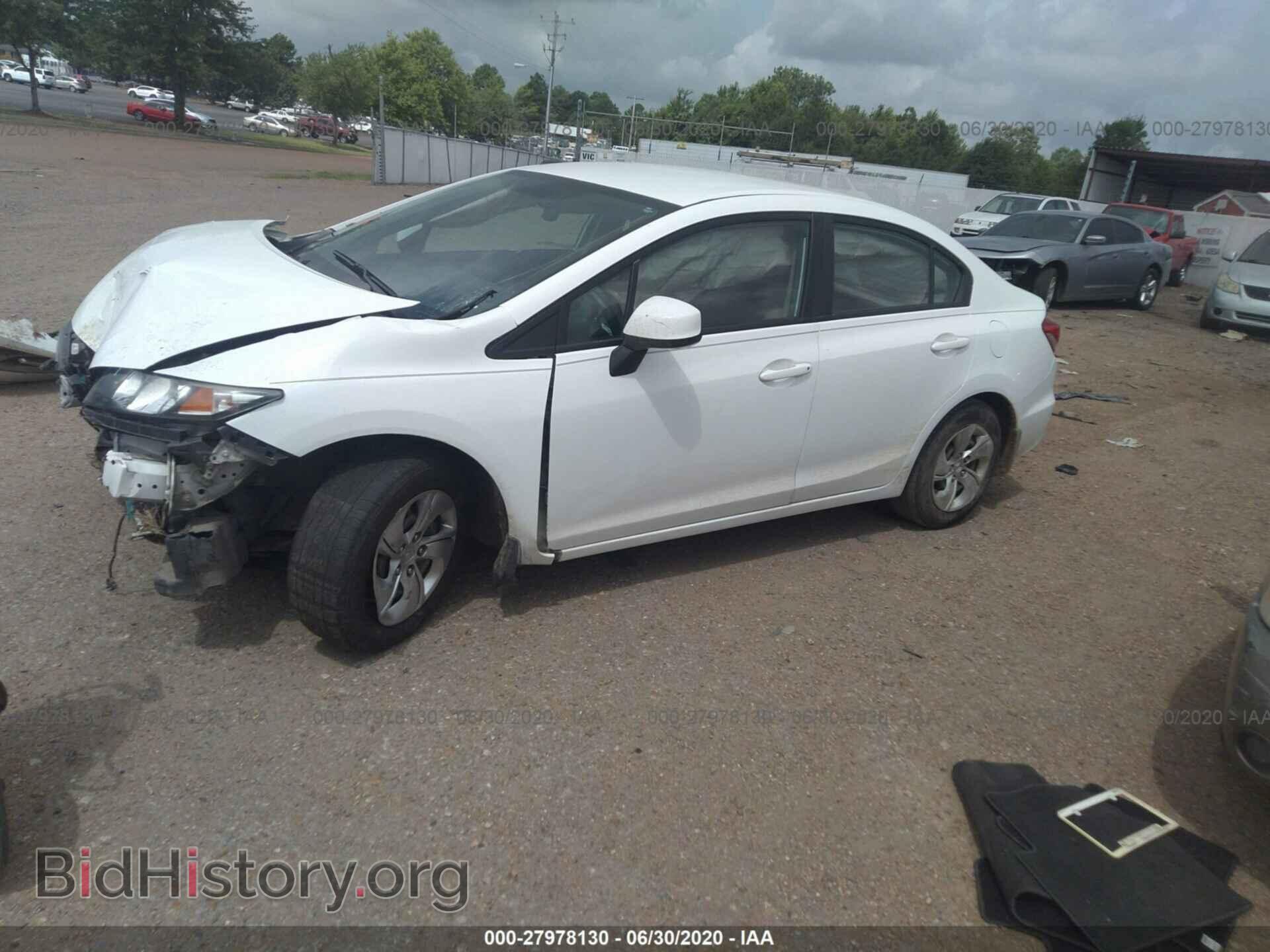 2013 HONDA CIVIC - VIN: 19XFB2F51DE005174 - Фото 2