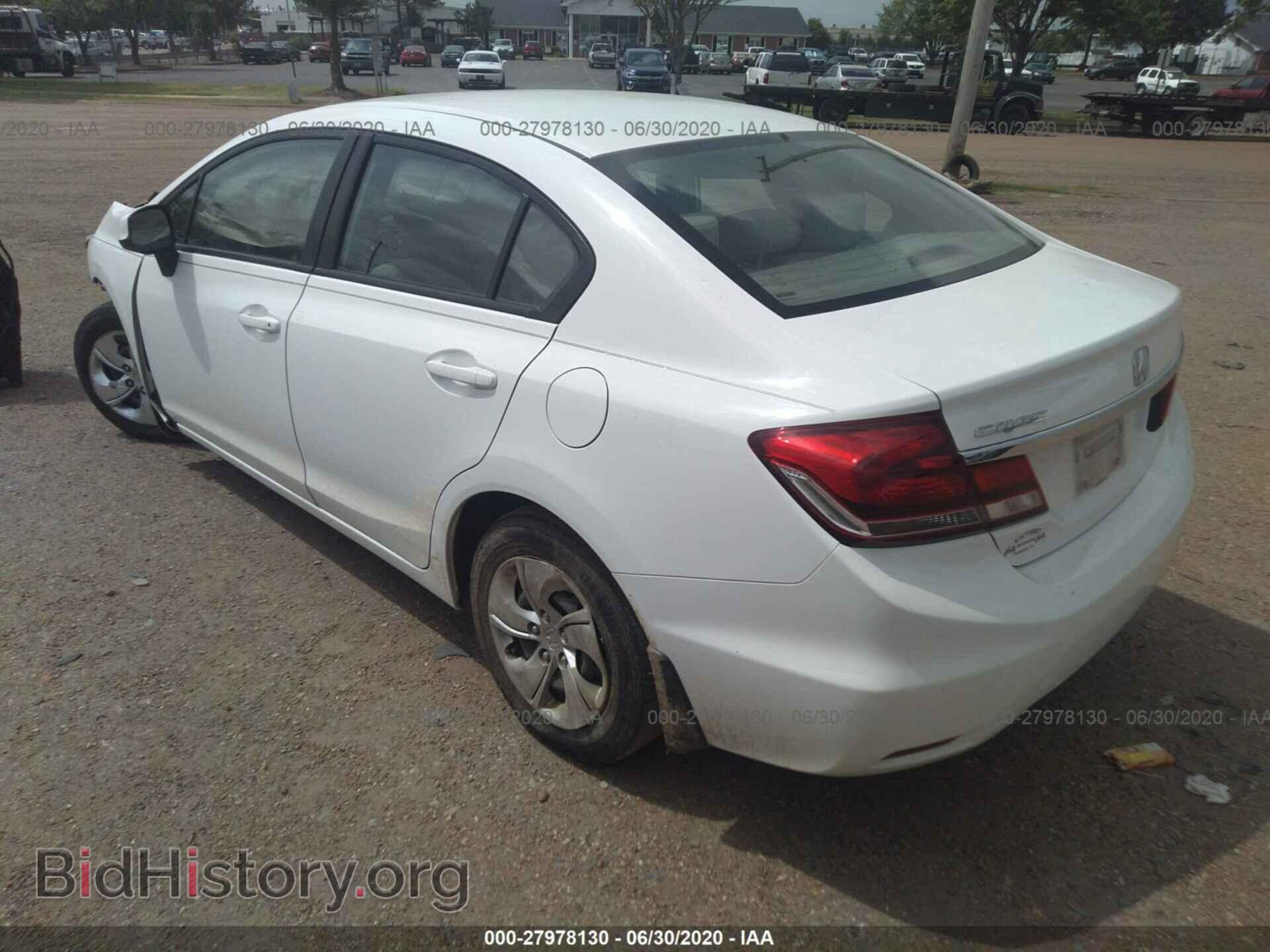 2013 HONDA CIVIC - VIN: 19XFB2F51DE005174 - Фото 3