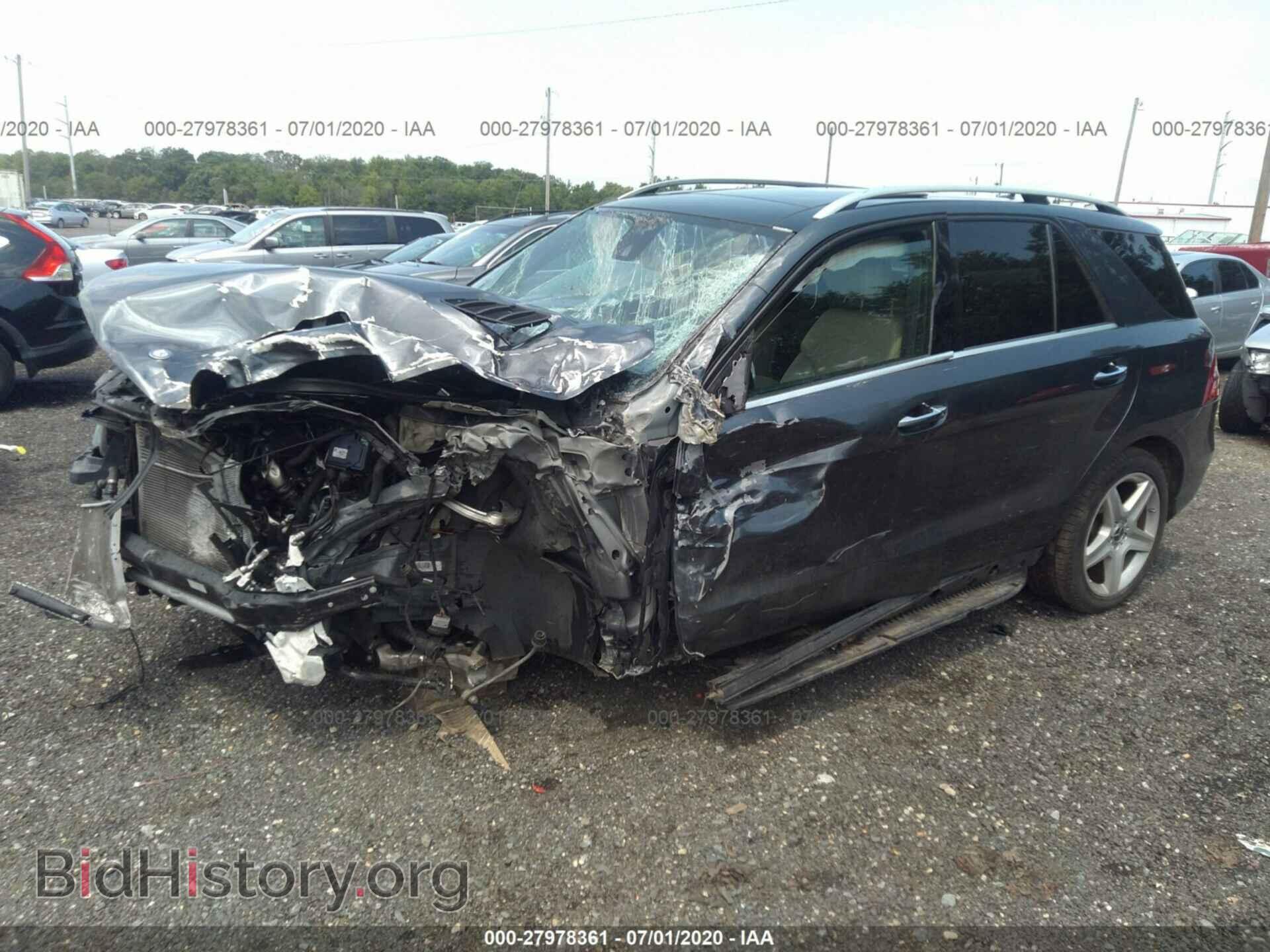 2014 MERCEDES-BENZ M-CLASS - VIN: 4JGDA7DBXEA278372 - Фото 2
