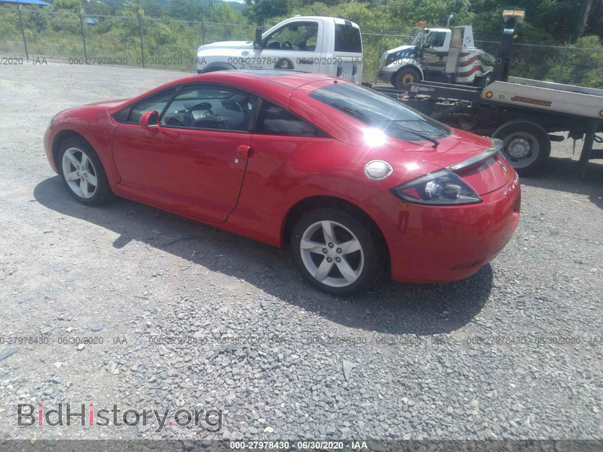 2006 MITSUBISHI ECLIPSE - VIN: 4A3AK24F26E007632 - Фото 3